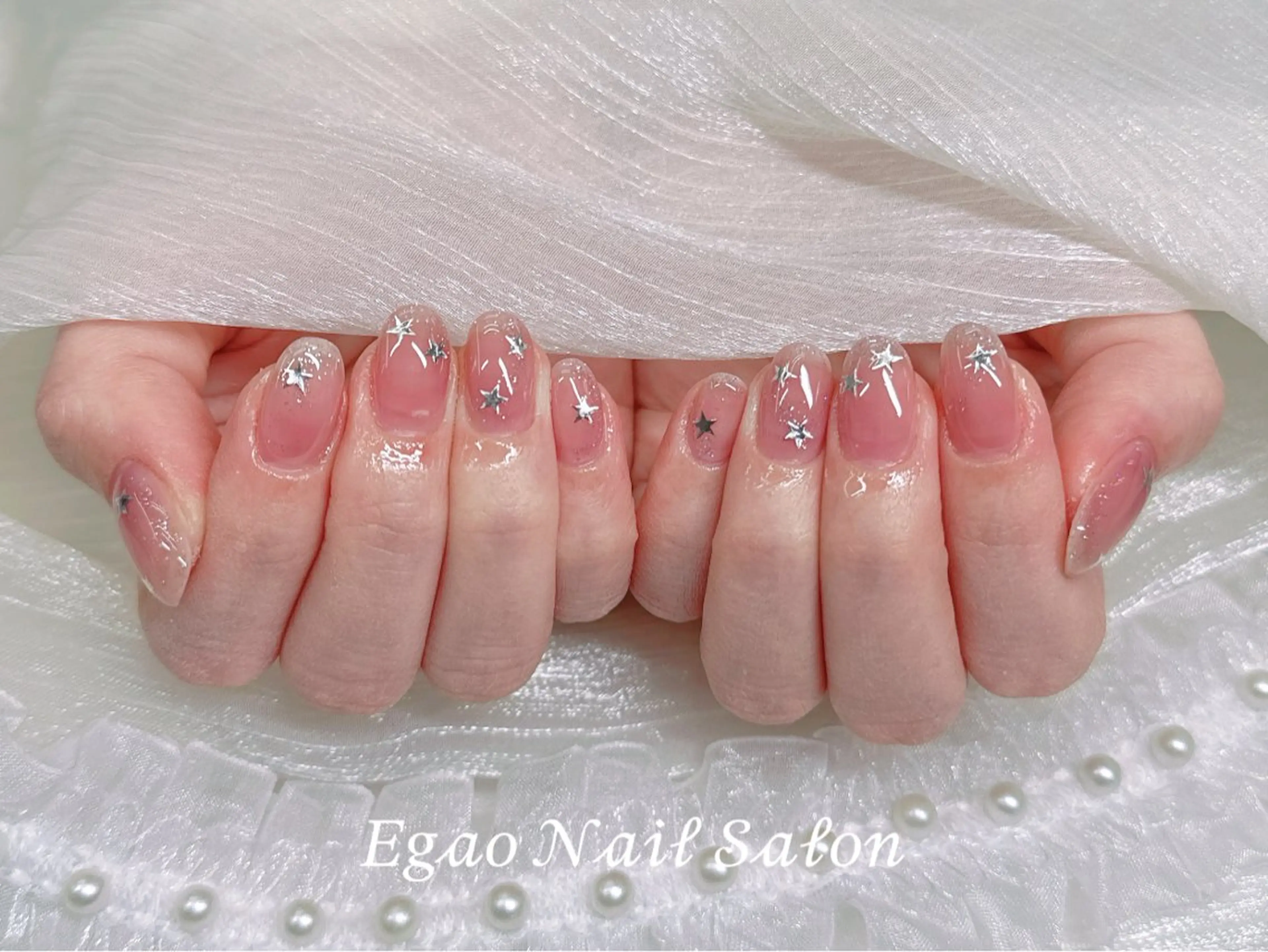 ネイル アートネイル フットネイル フレンチネイル ジェルネイル グラデーション ハンドネイル Egao Nail Salonのネイルデザイン
