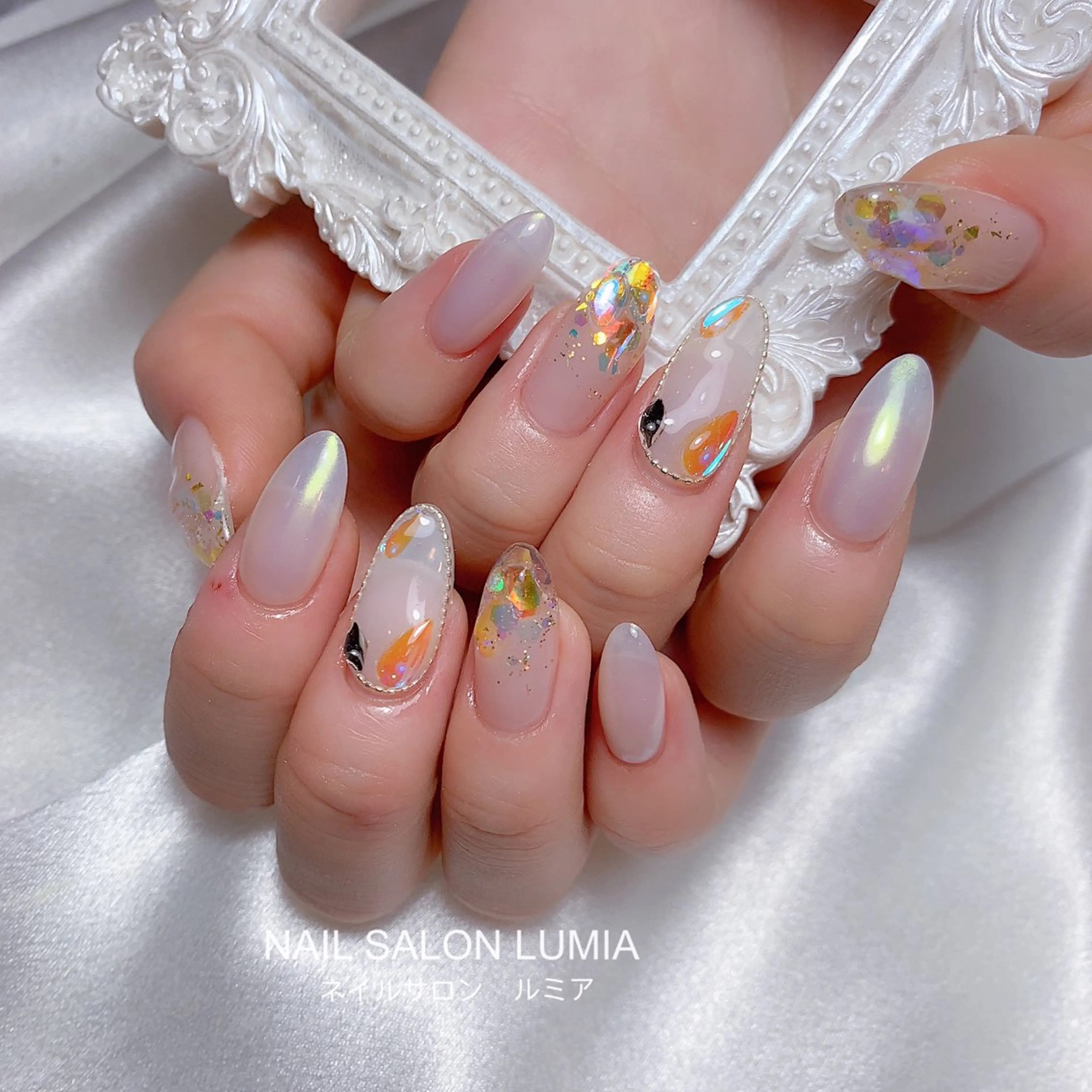 ネイル ハンドネイル ネイルサロン ルミア Lumia 店長のネイルデザイン