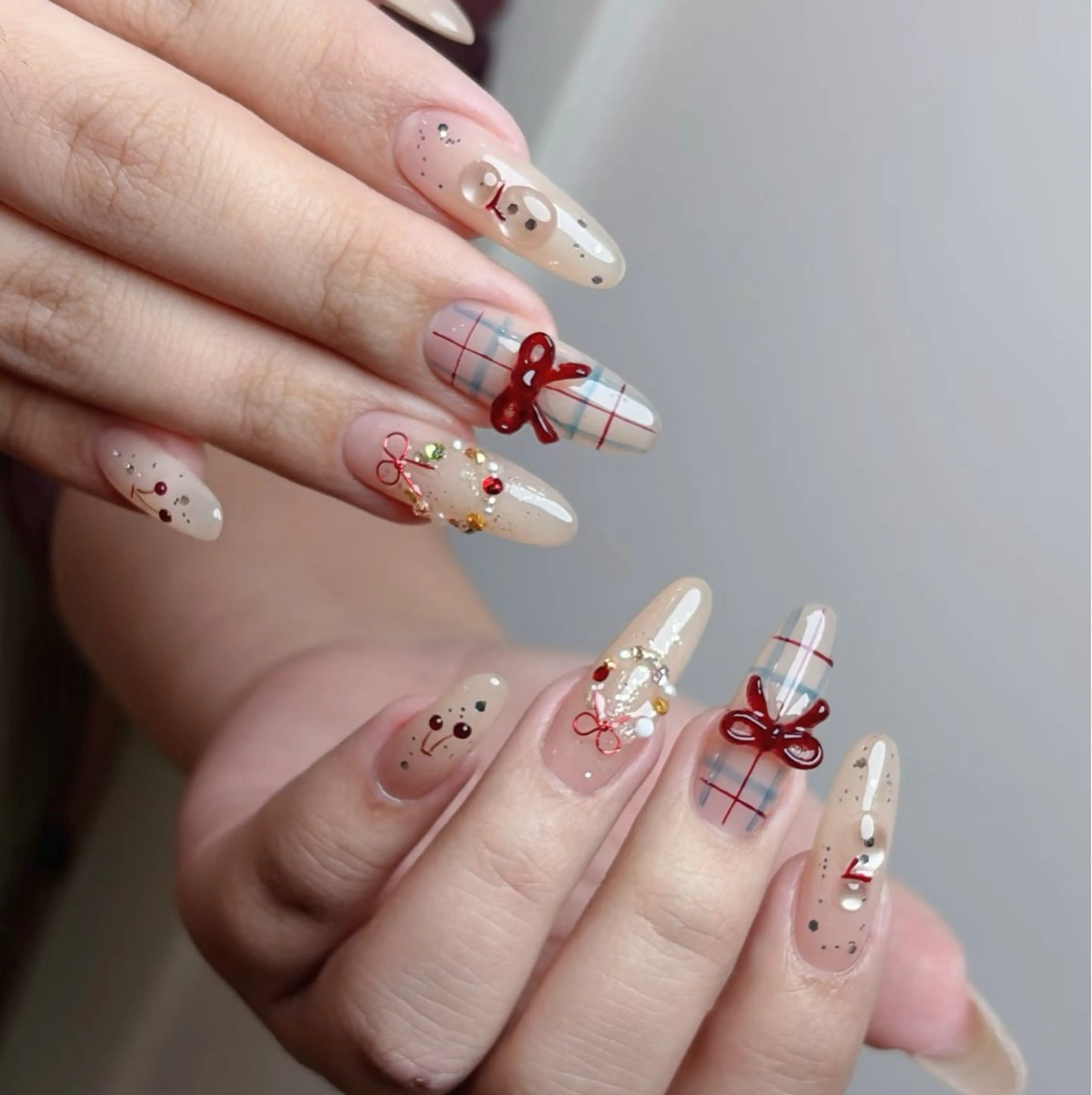 ネイル オーロラネイル 成人式 フットネイル フレンチネイル ジェルネイル ハンドネイル 長さだし専門 ありさのネイルデザイン