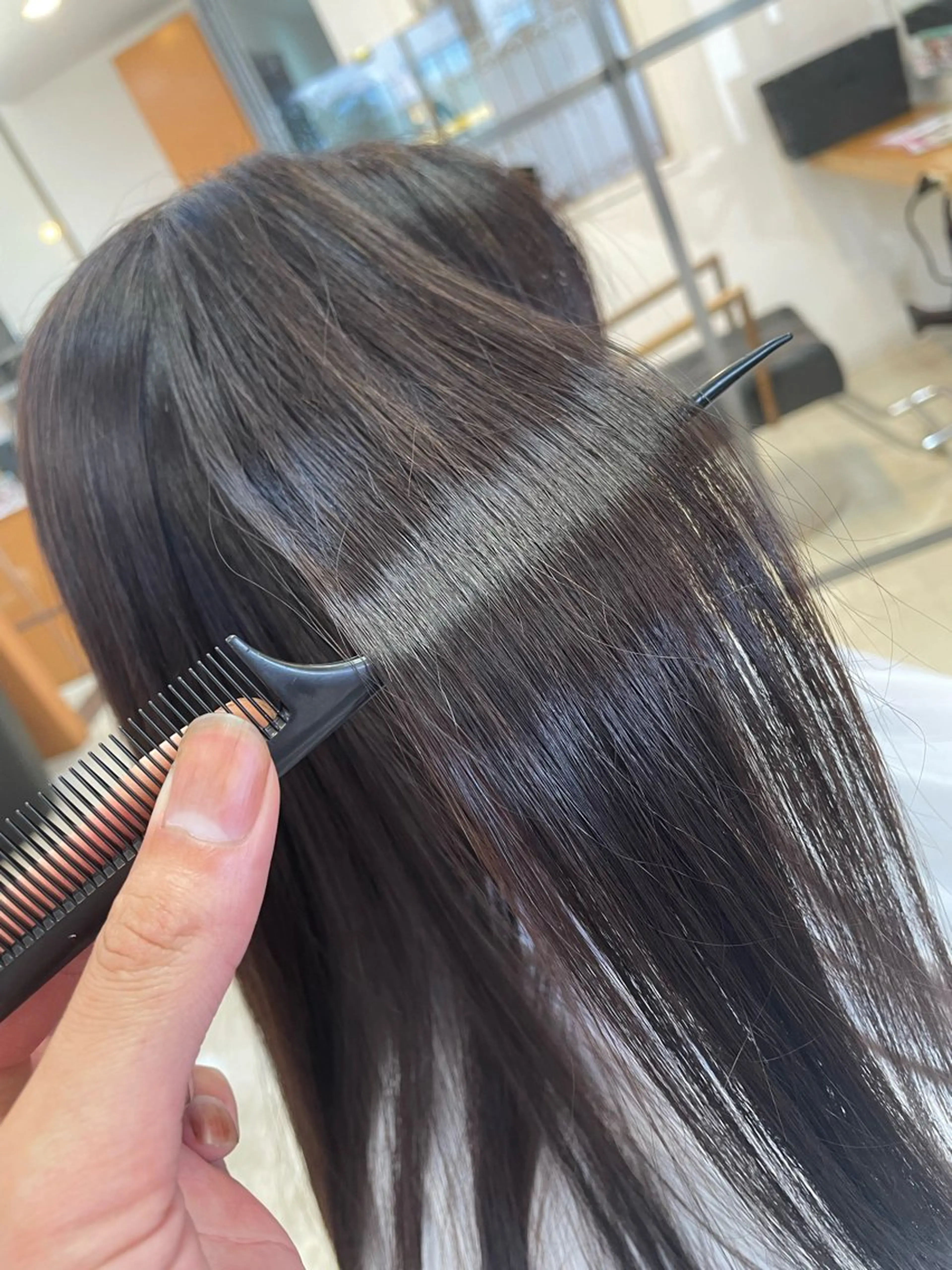 ロング 矢口 直樹のヘアスタイル