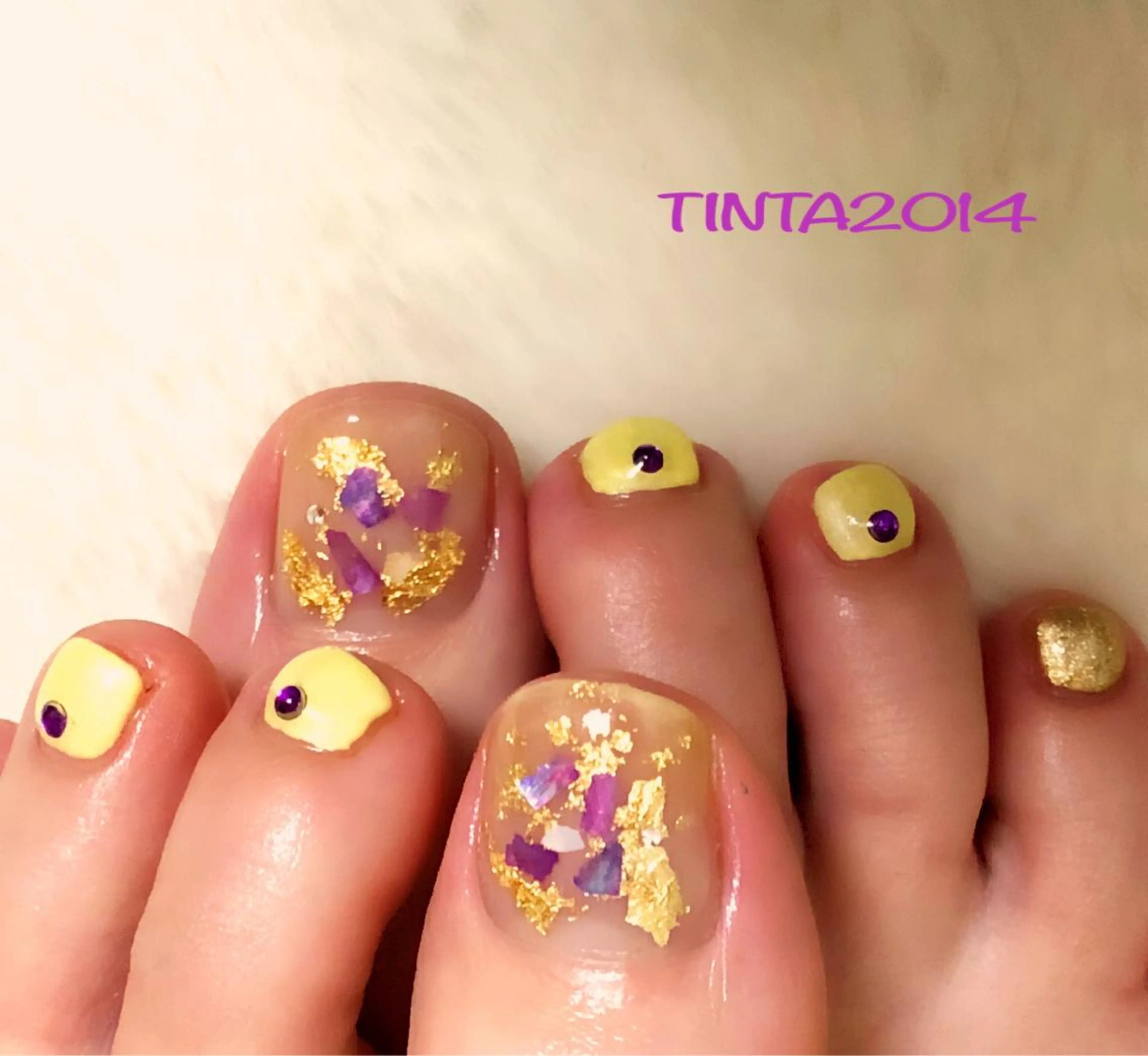 ネイル フットネイル ネイルサロン ティンタ所属・馬場 典子のネイルデザイン