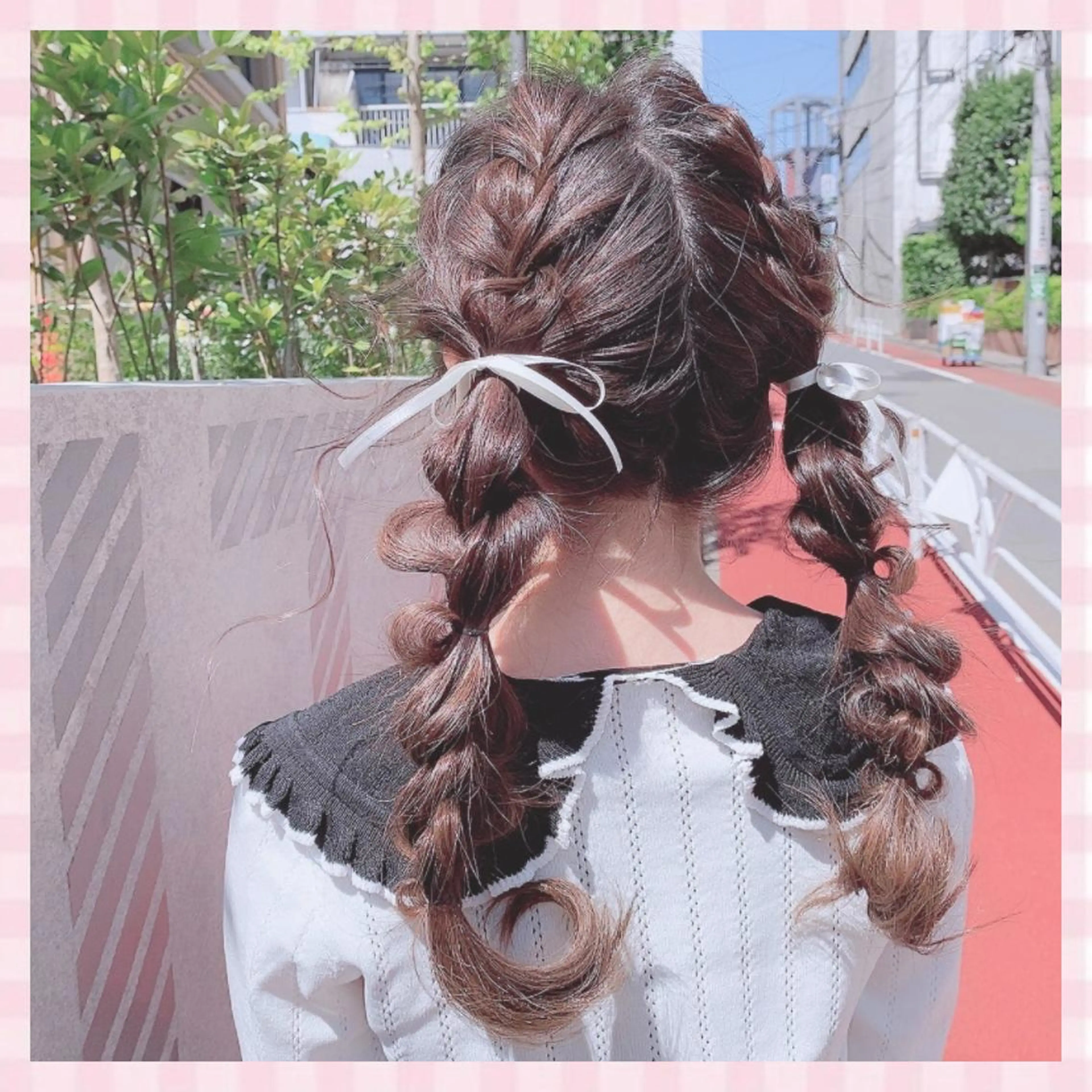 ロング ヘアアレンジ 💗ガーリーヘア🎀 saki💗のヘアスタイル