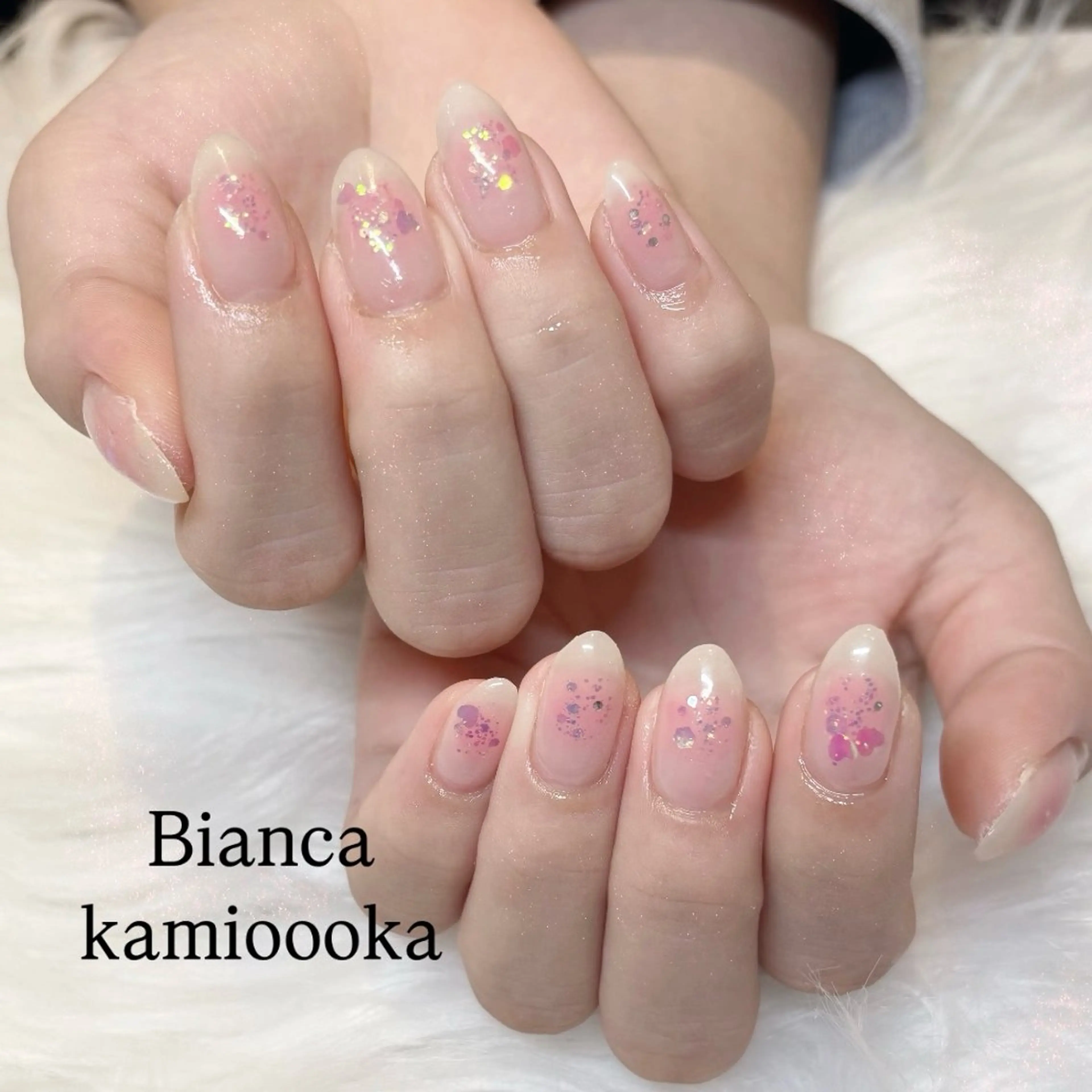 ネイル Bianca ☁️ISHIIのネイルデザイン