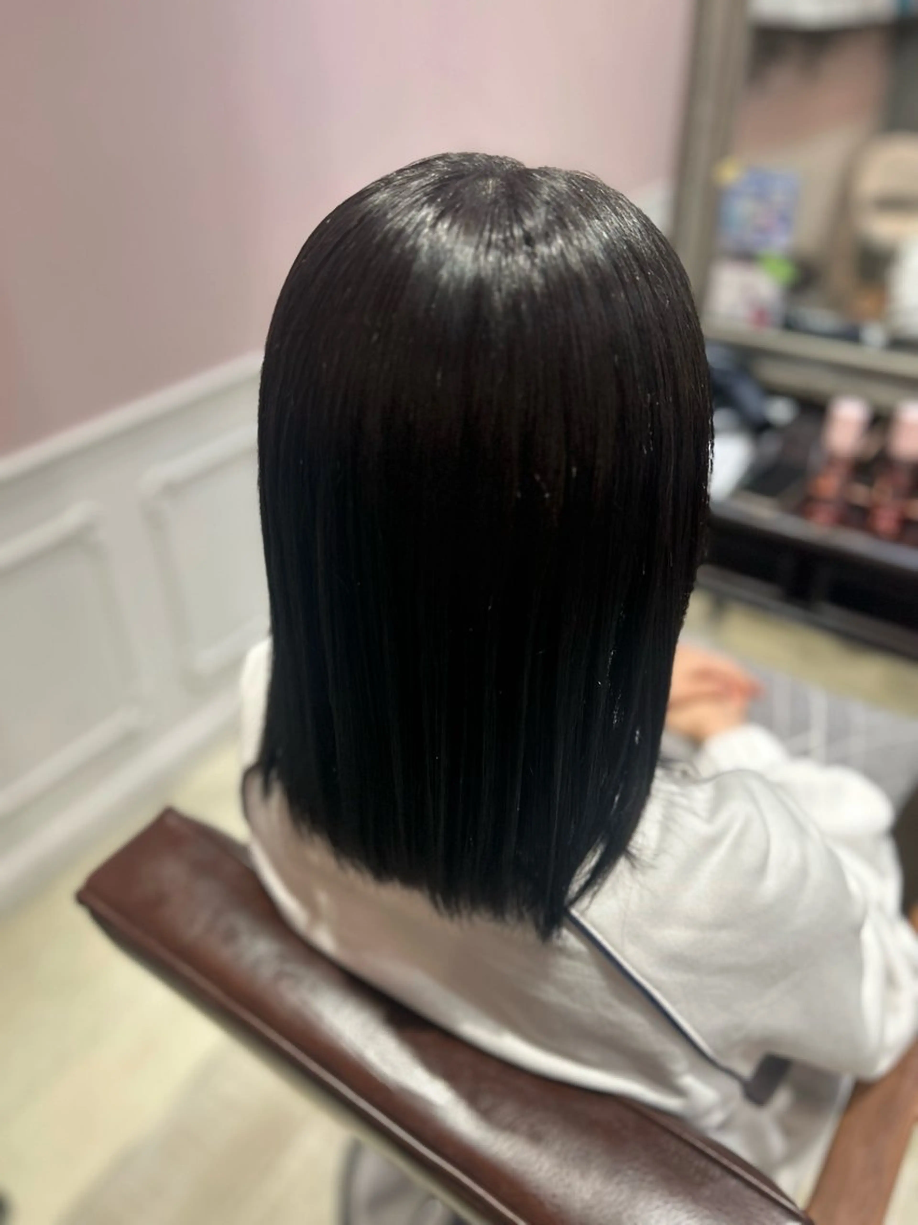 セミロング 暖色カラー｜艶髪｜ 🥨AIKA🥨のヘアスタイル