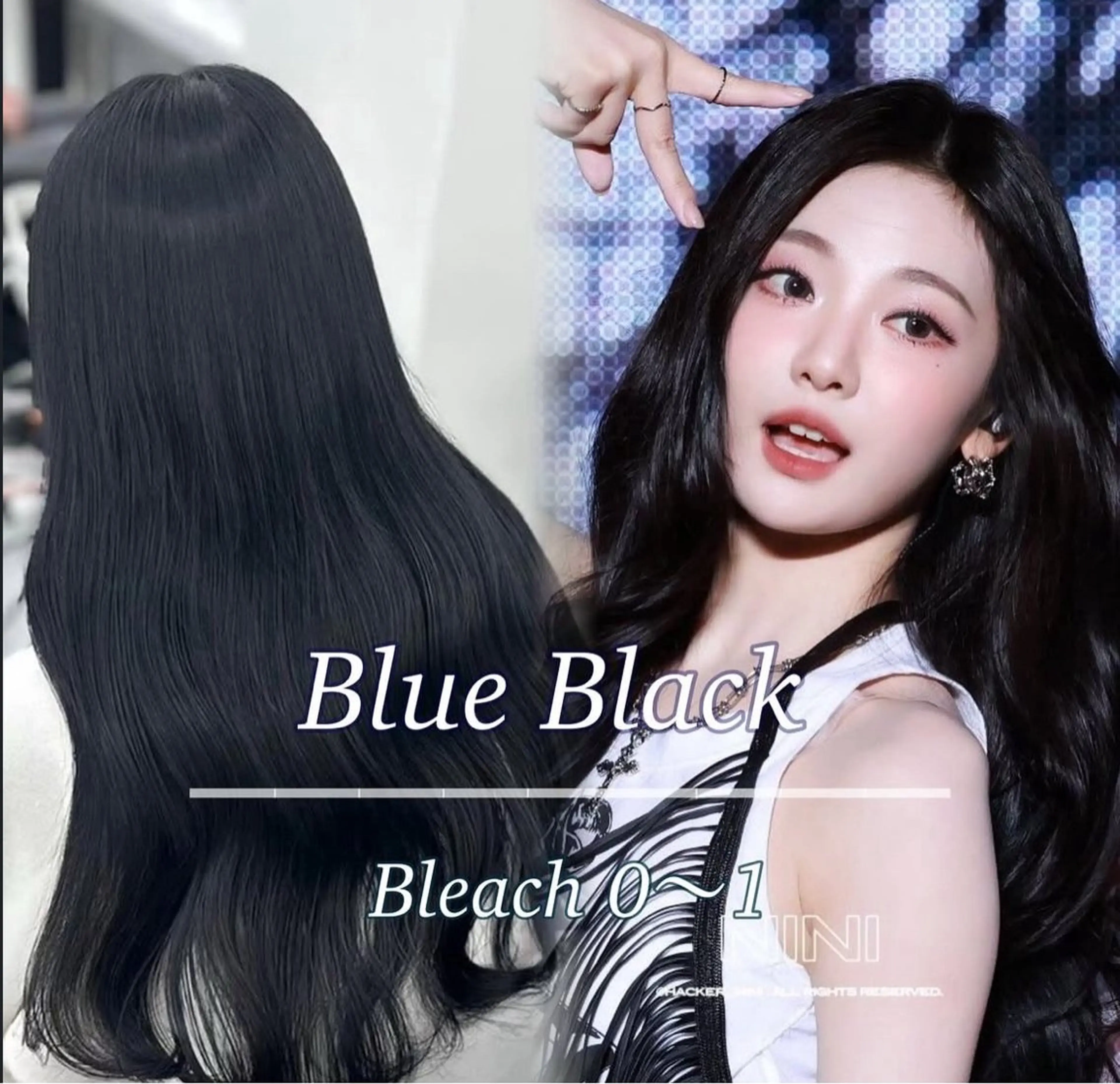 ロング カラー ヘアカラー 韓国風トレンドカラー 🩶RINA🩶のヘアスタイル