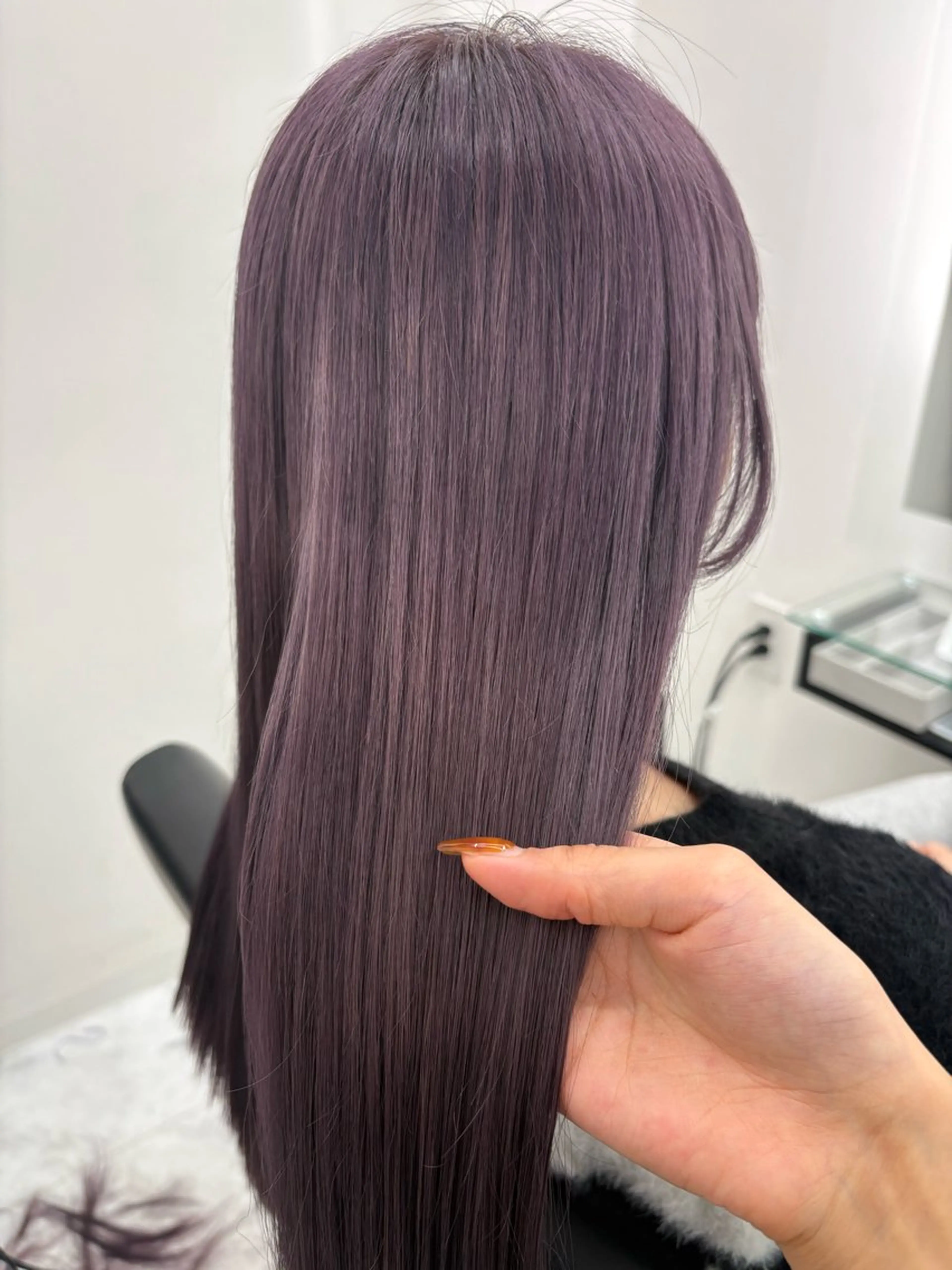 ロング カット ヘアカラー トリートメント 髪質改善サロン🫧 セキチサトのヘアスタイル