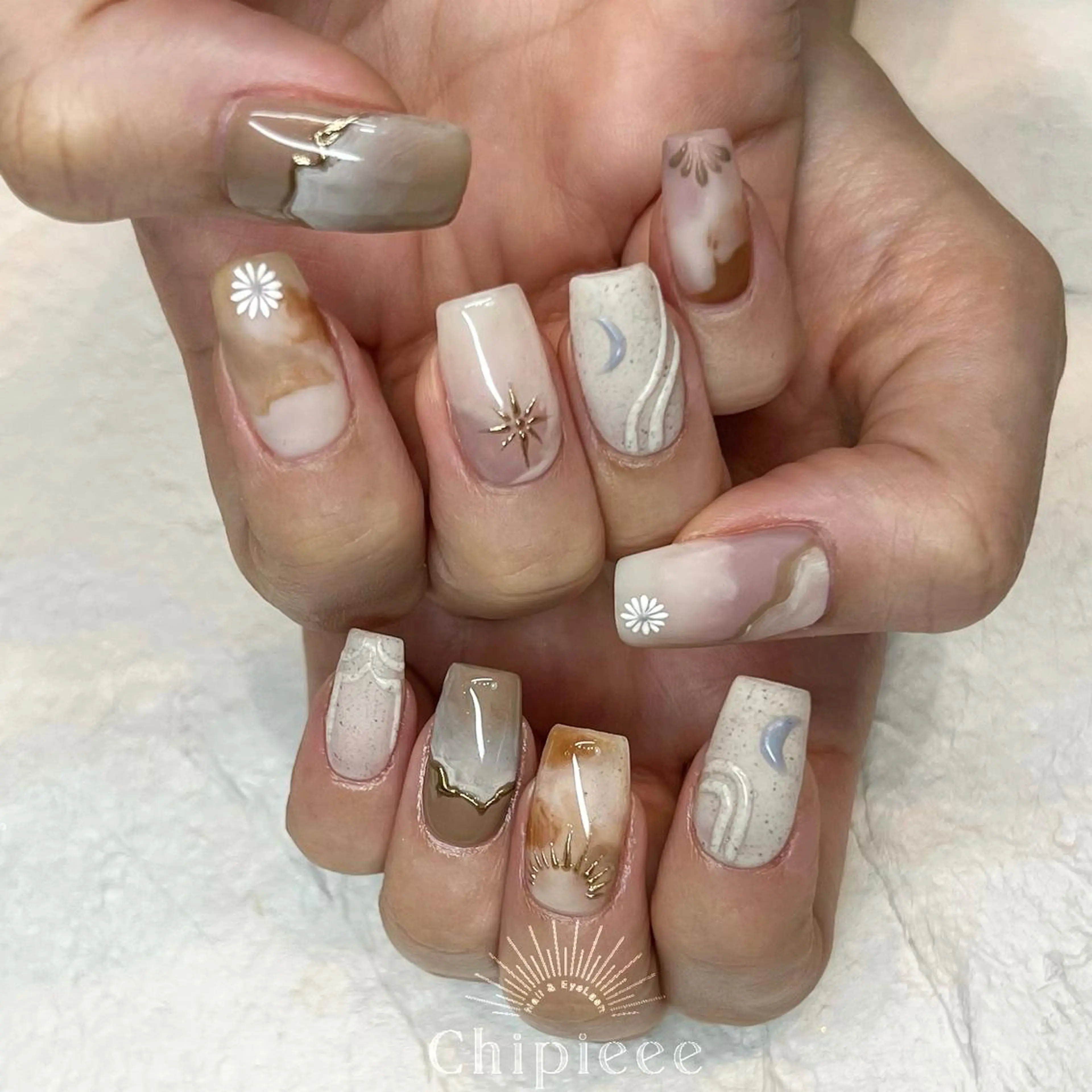 【オフ無し】‘人気メニュー’ネイリストおまかせ、ニュアンスネイル★ パラジェル取り扱い有☆の写真