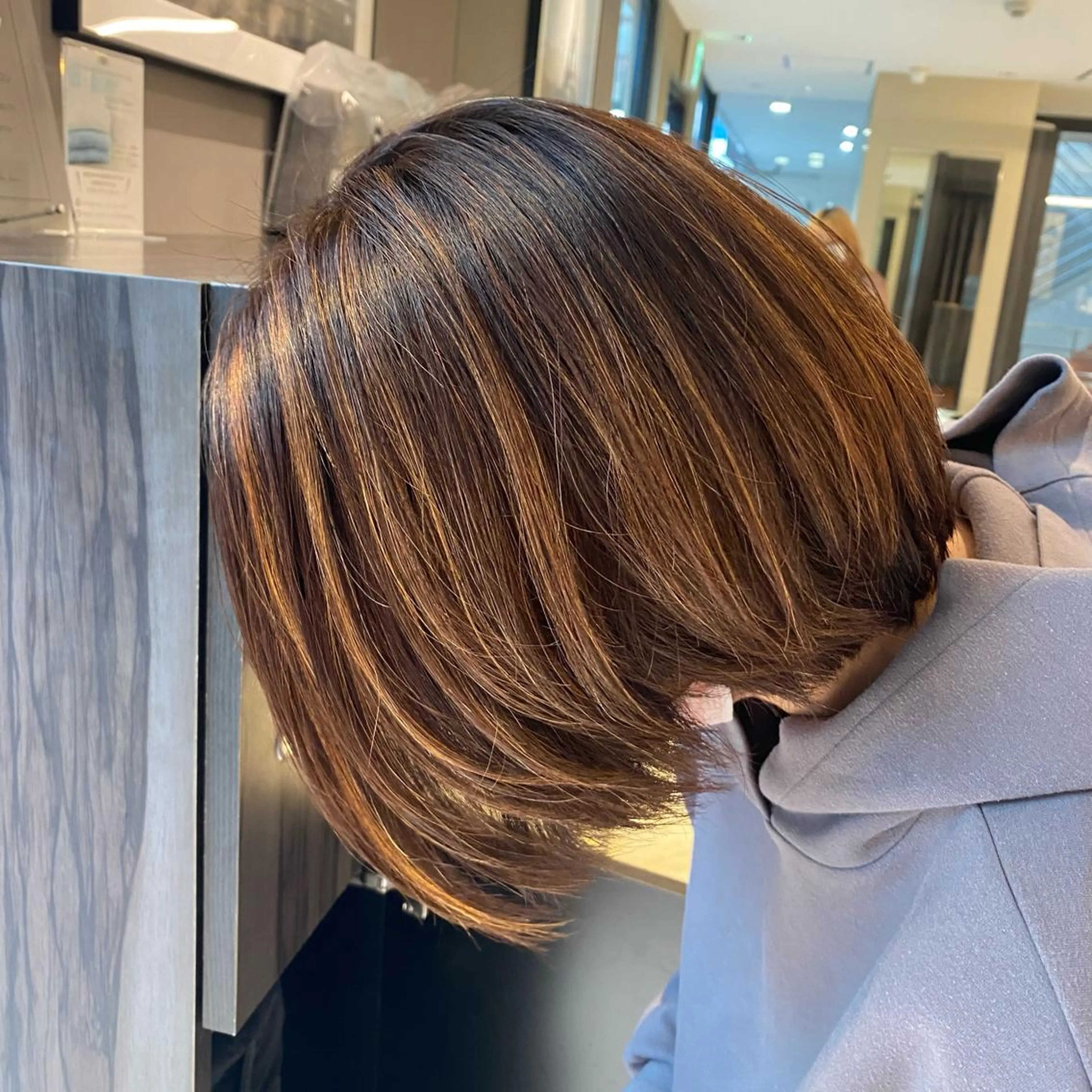 カラー かりん 🤍のヘアスタイル