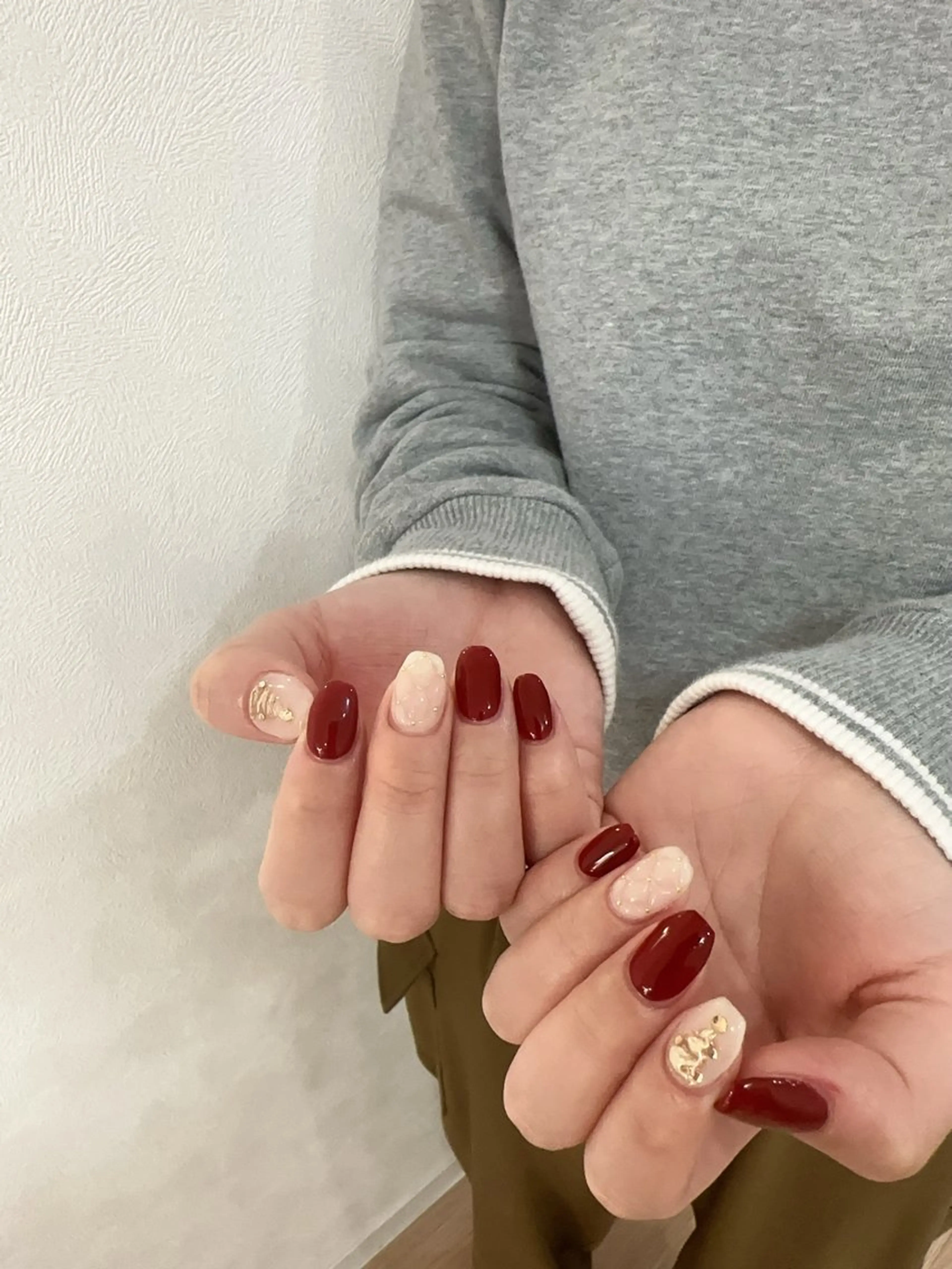 ネイル ハンドネイル Ui_Amor (パラジェル)のネイルデザイン