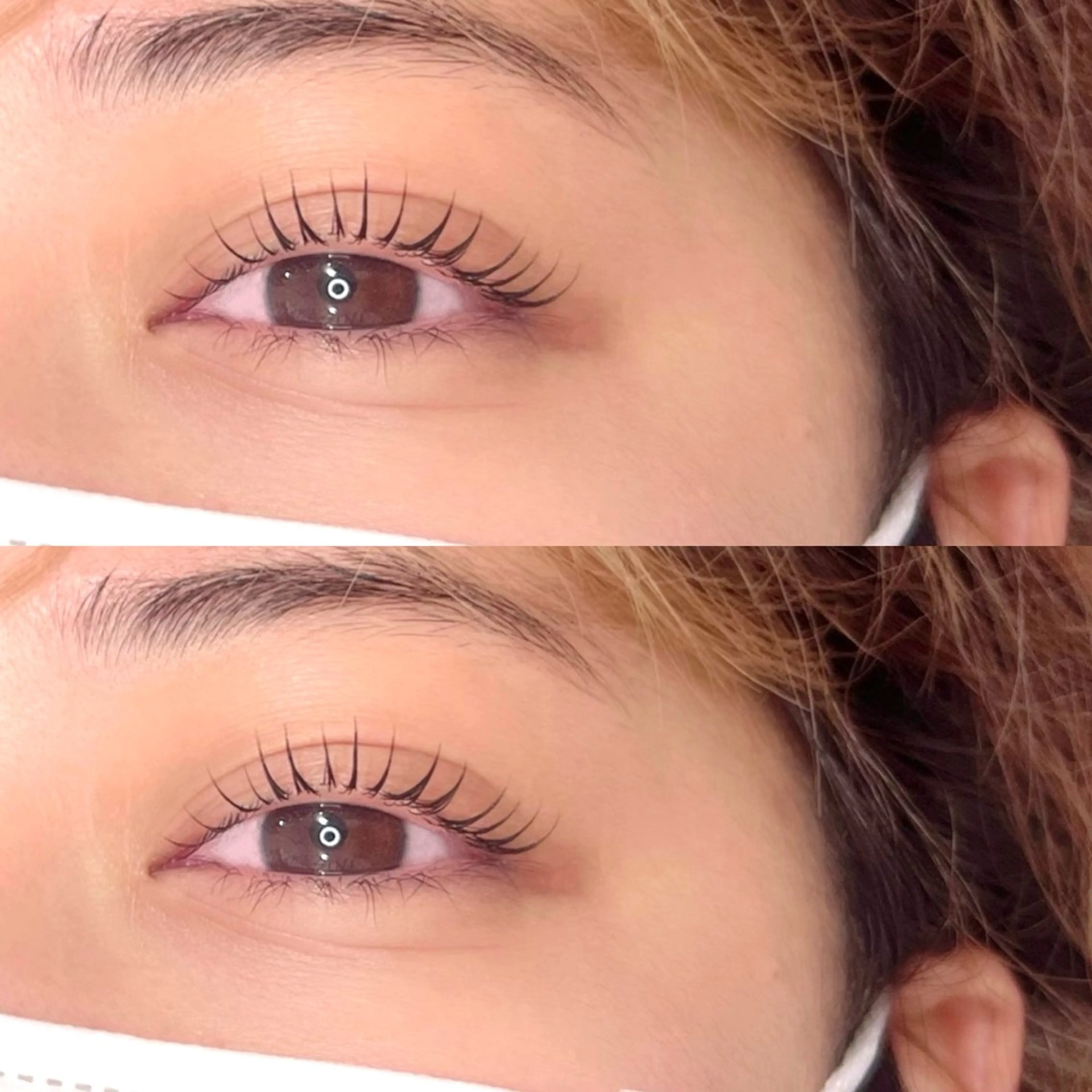 🧁大人気トリートメント付🩰【似合わせまつげパーマ🤍束感コーティング付 】の写真