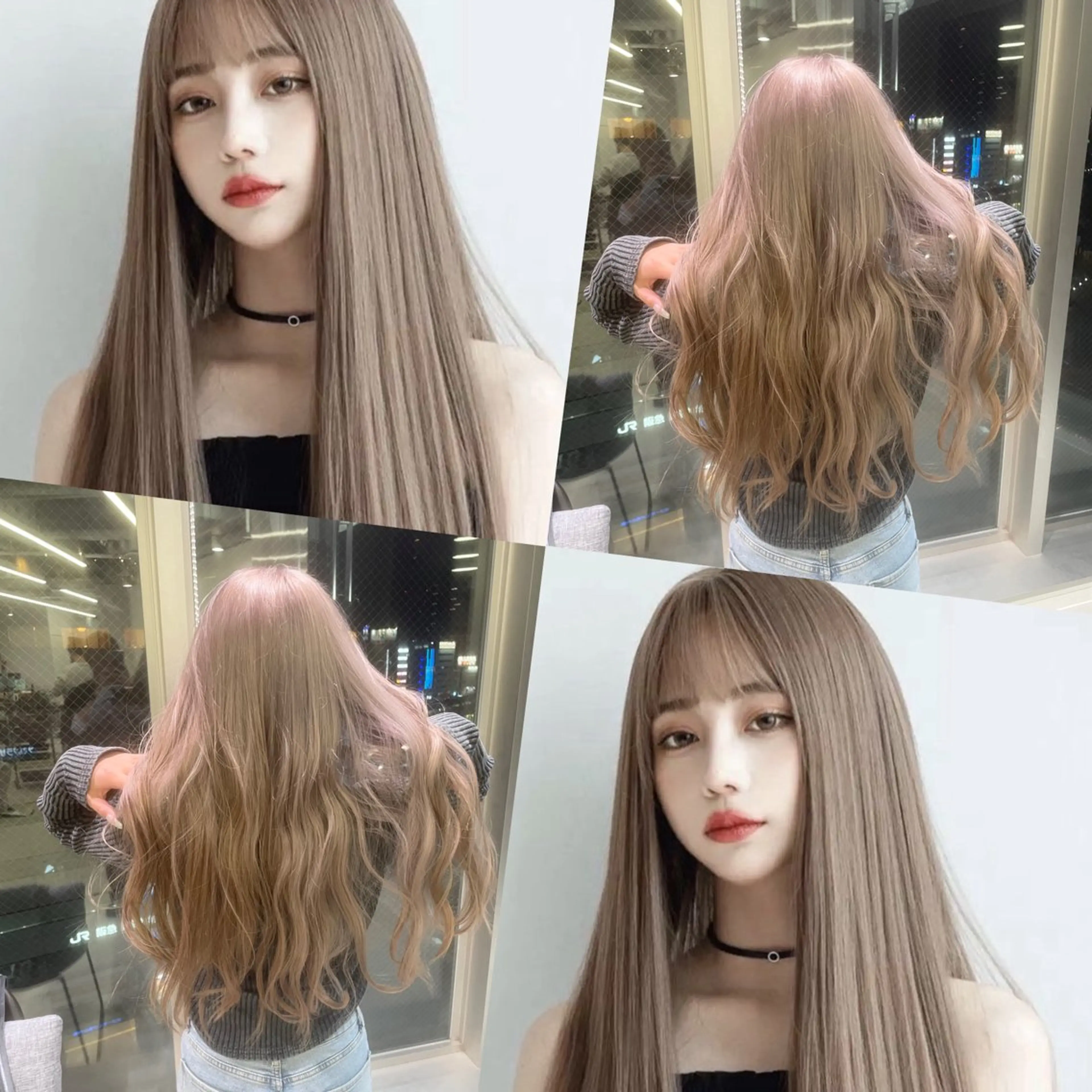 ロング カラー ヘアカラー トリートメント パーマ&ブリーチ /飯牟田/GEAR.のヘアスタイル