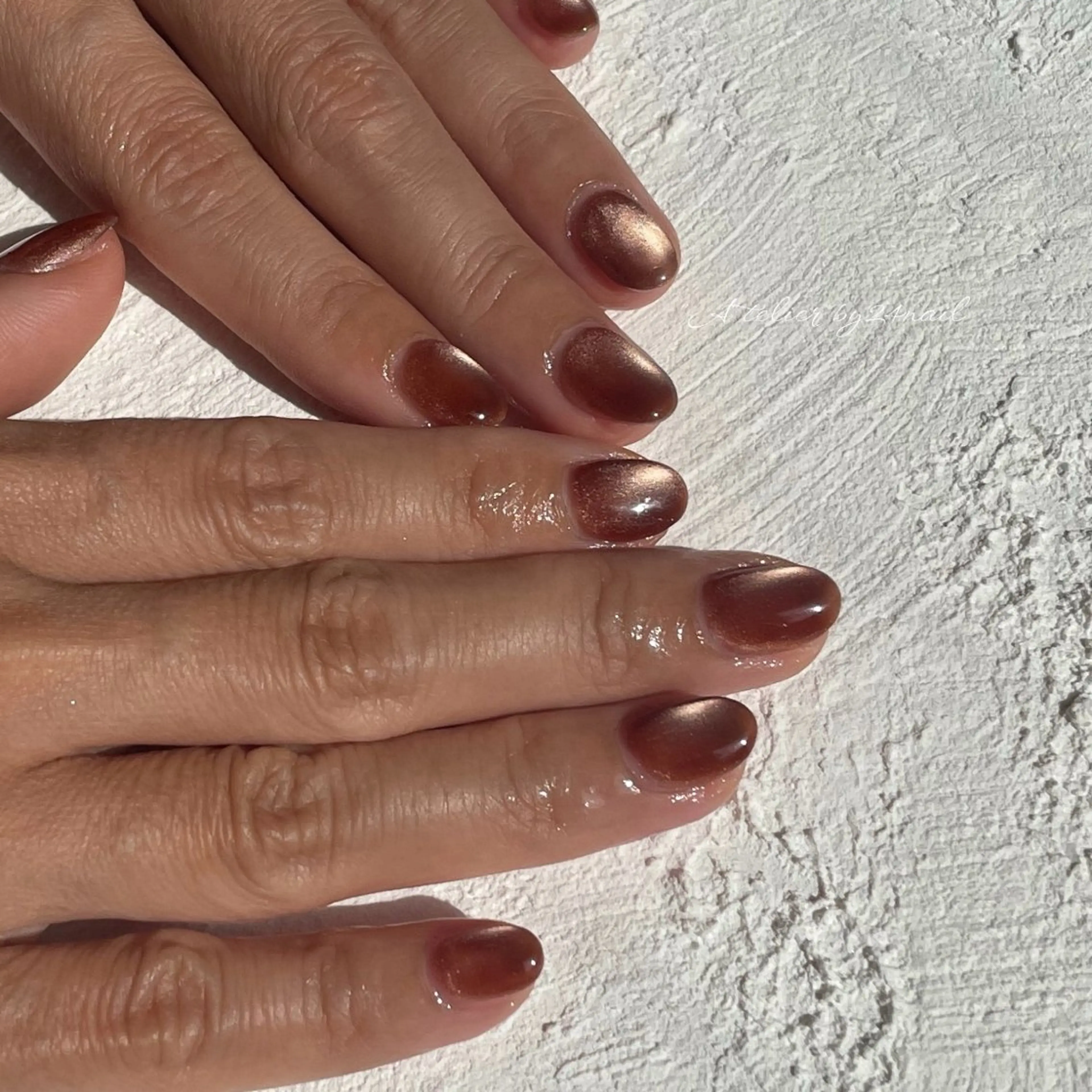 ãã€ã« ãã°ããããã€ã« Atelier by 24nail/Ayaã®çæ¯ã»ã¢ã€ãããŠã€ã¡ãŒãž