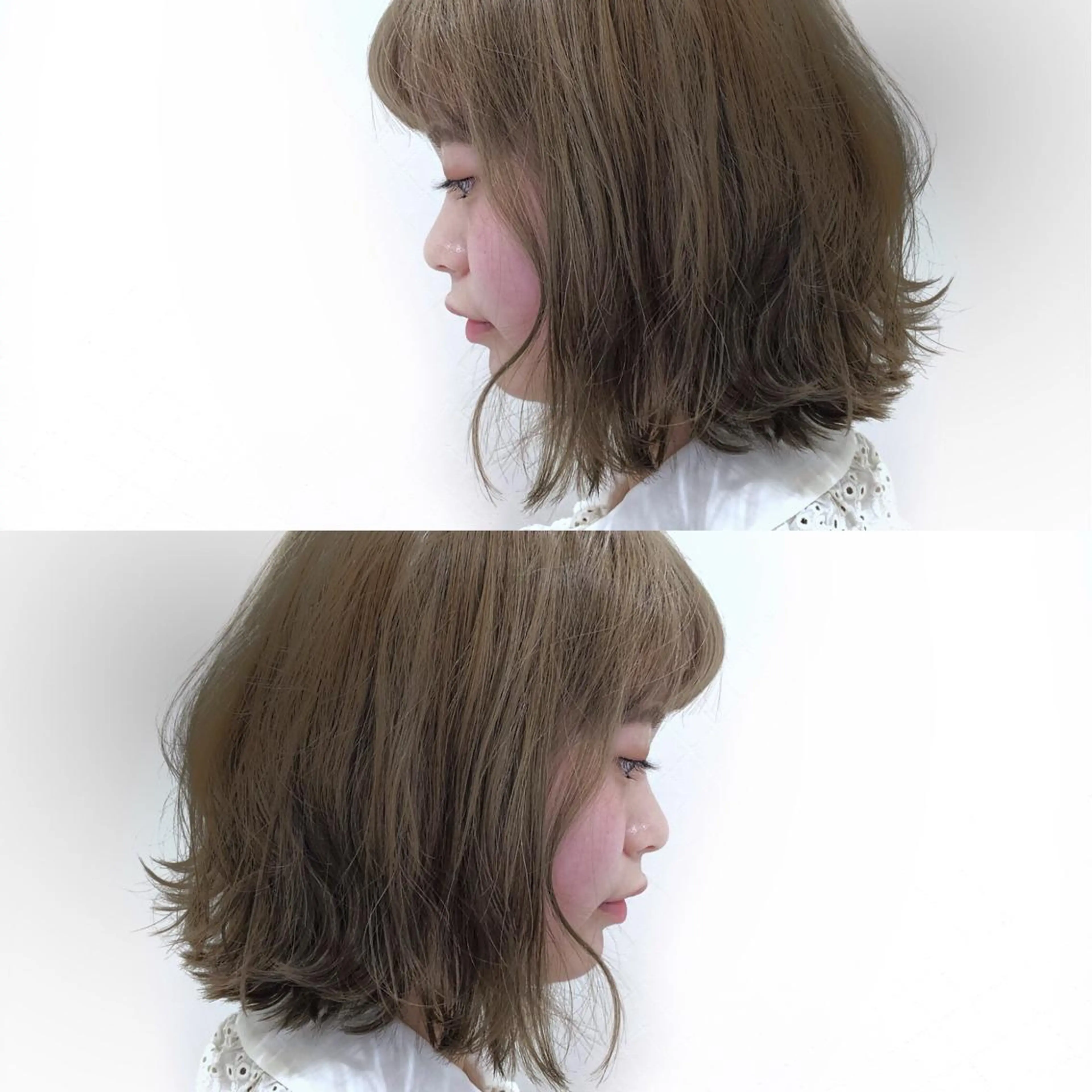 ミディアム カラー パーマ エリア人気No.1 美容室Ash西船橋のヘアスタイル