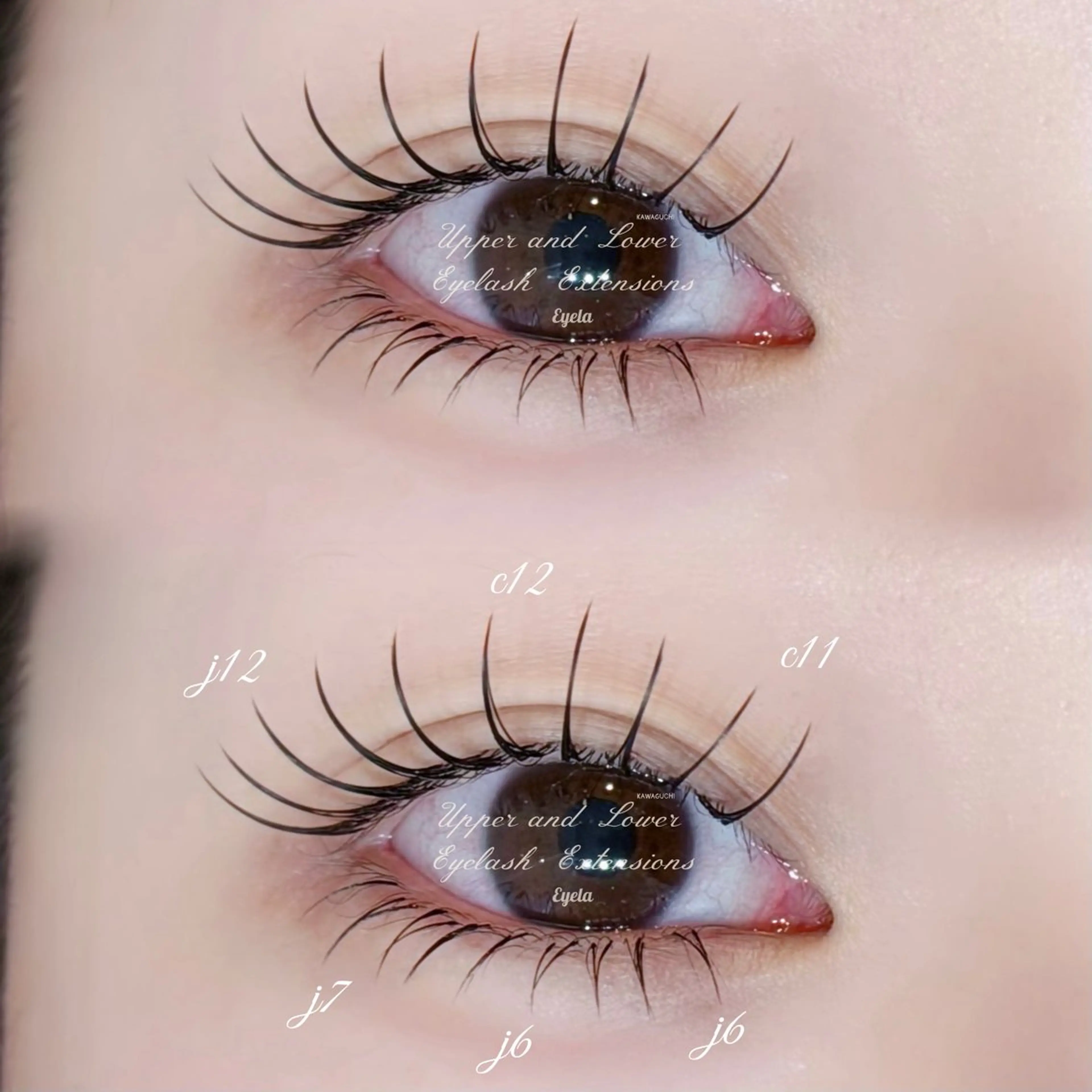 マツエク・マツパ フラットラッシュ EYELA 🎀遠山の眉毛・アイブロウイメージ