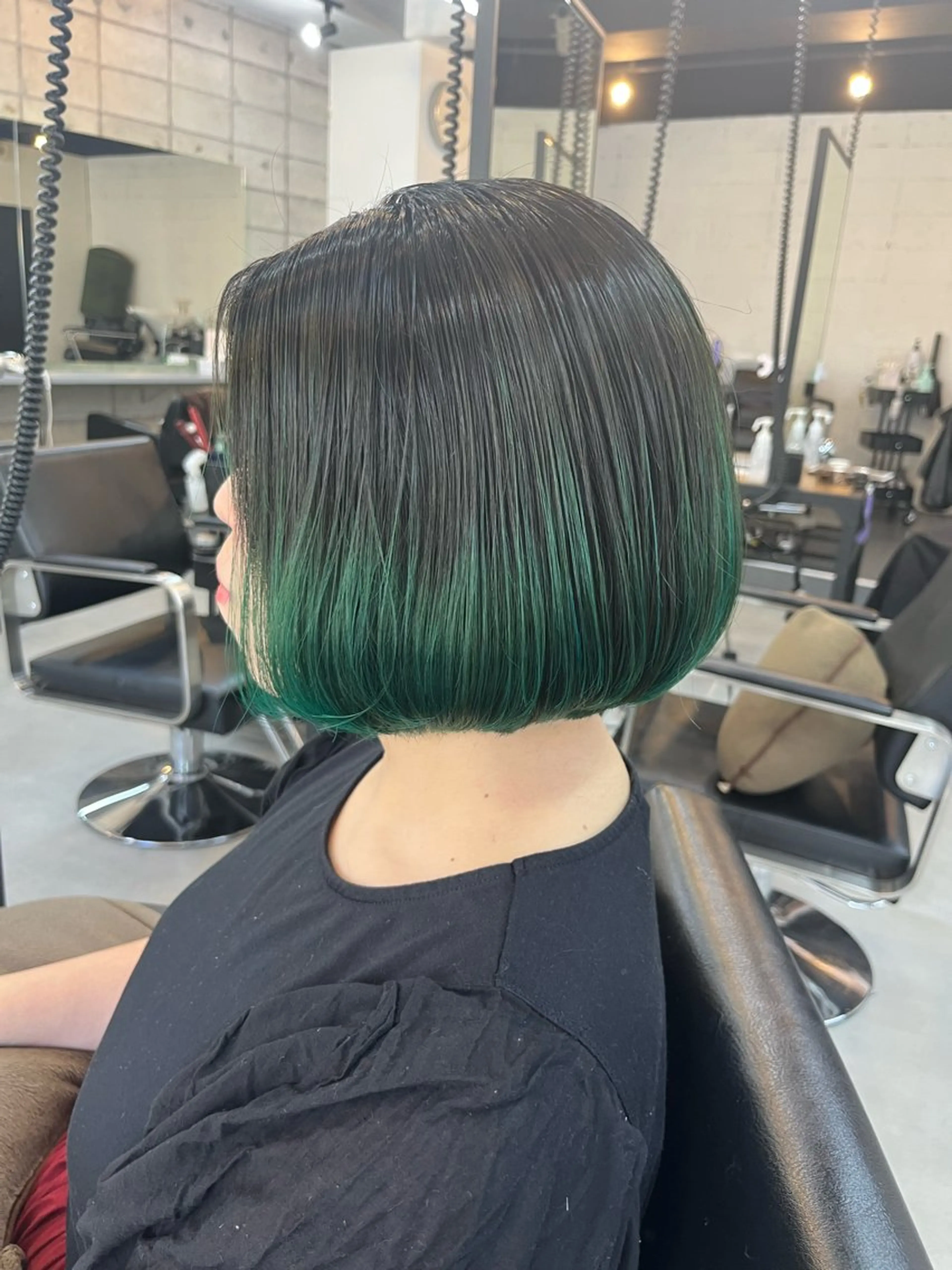 ショート カラー sai x所属・奥秋 理紗　sai xのヘアスタイル