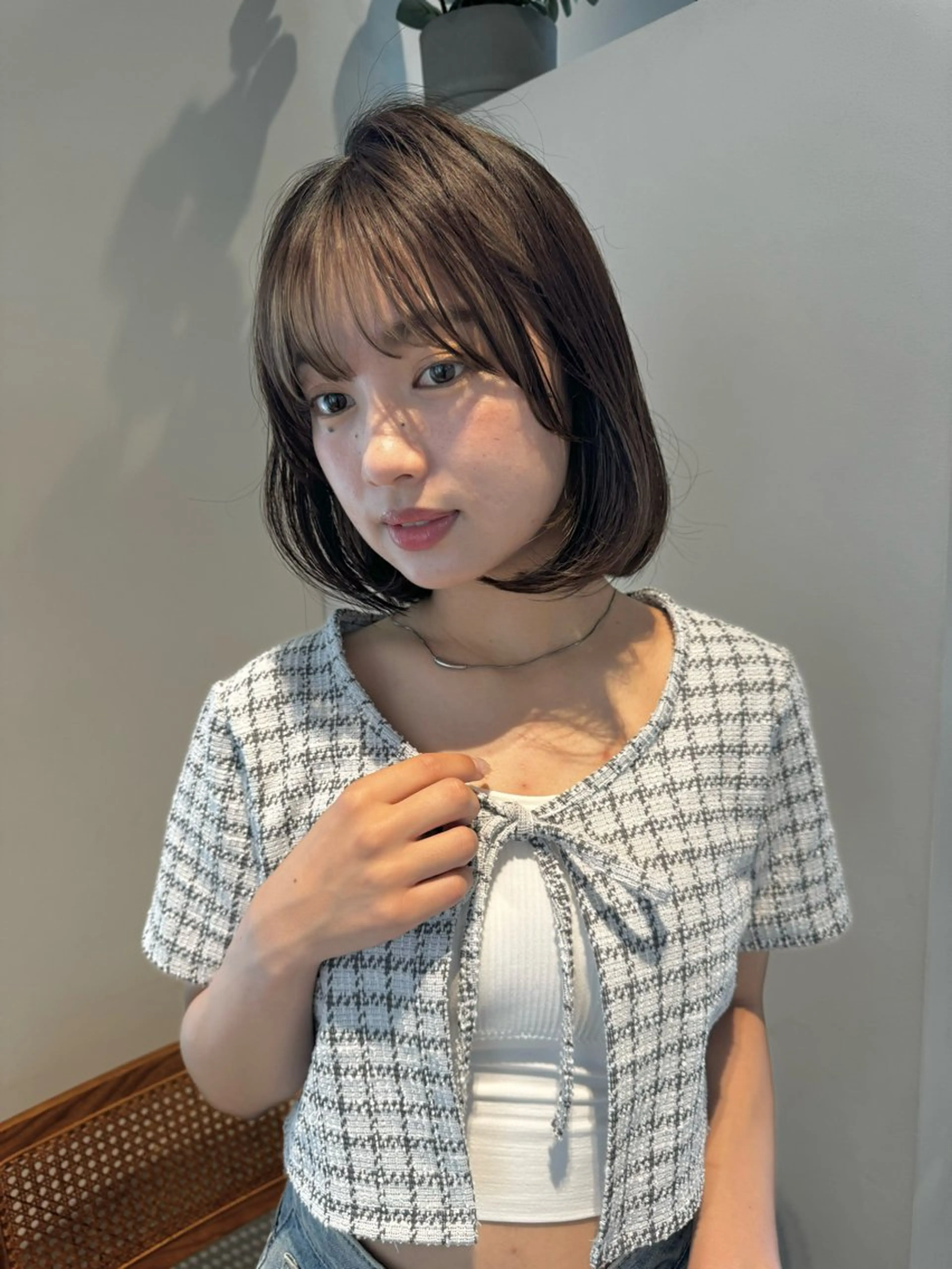 💕ダブルカラー＋トリートメント【ブリーチなしのダブルカラーで作る透明感大人カラー】（土日祝+¥1100）の写真