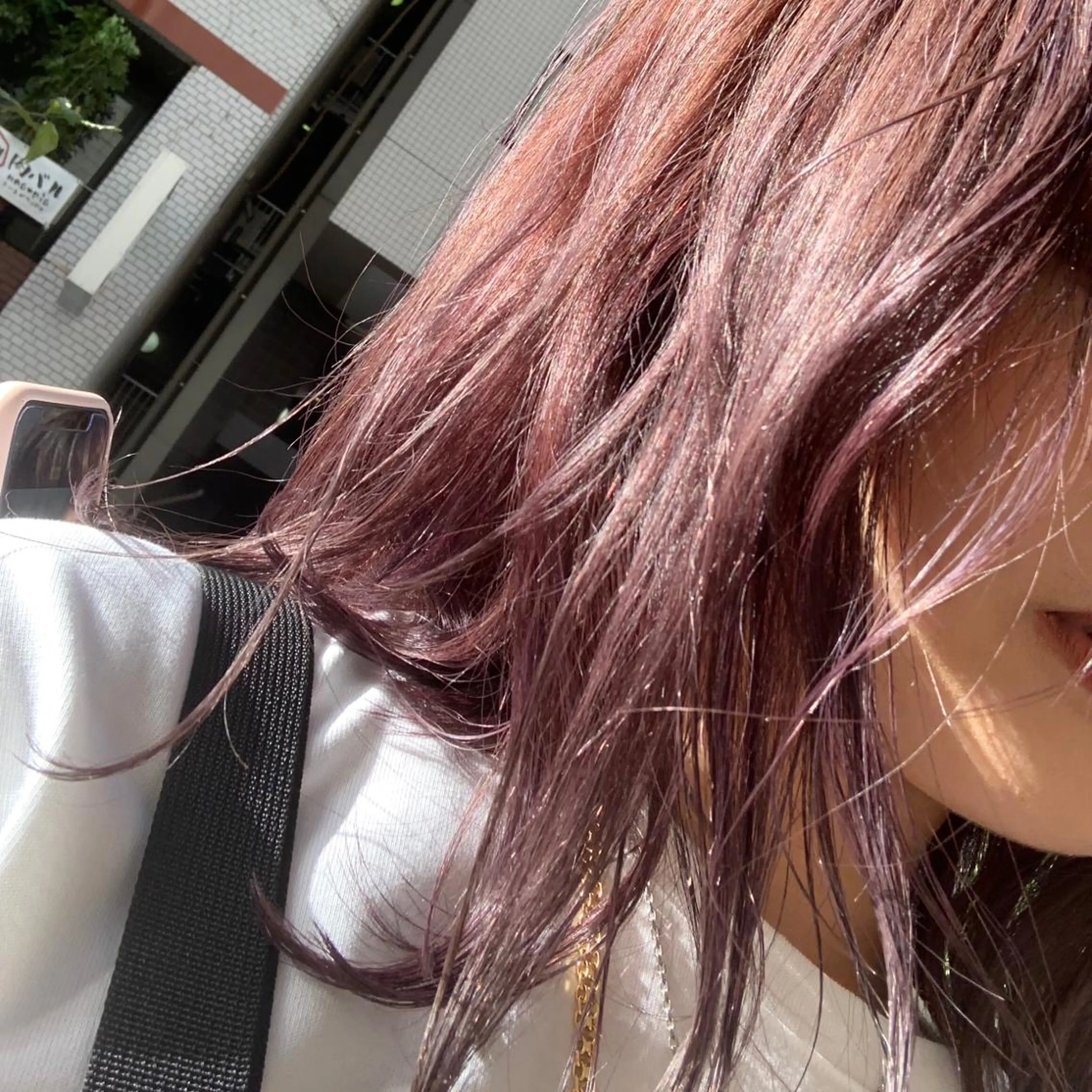 ミディアム 艶カラー/韓国顔周り 🎀mamiのヘアスタイル