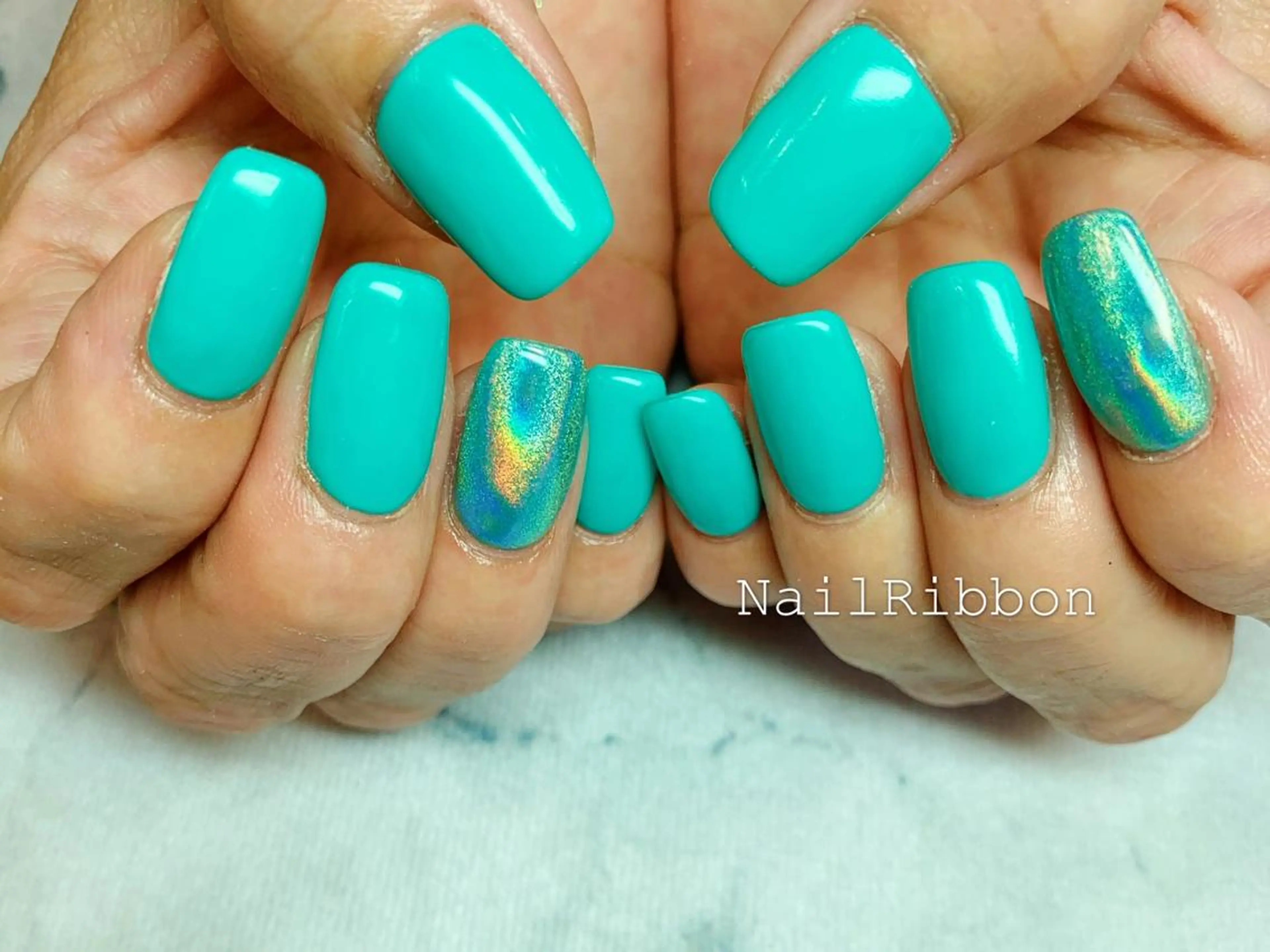 ネイル ネイルリボン 伊藤のネイルデザイン