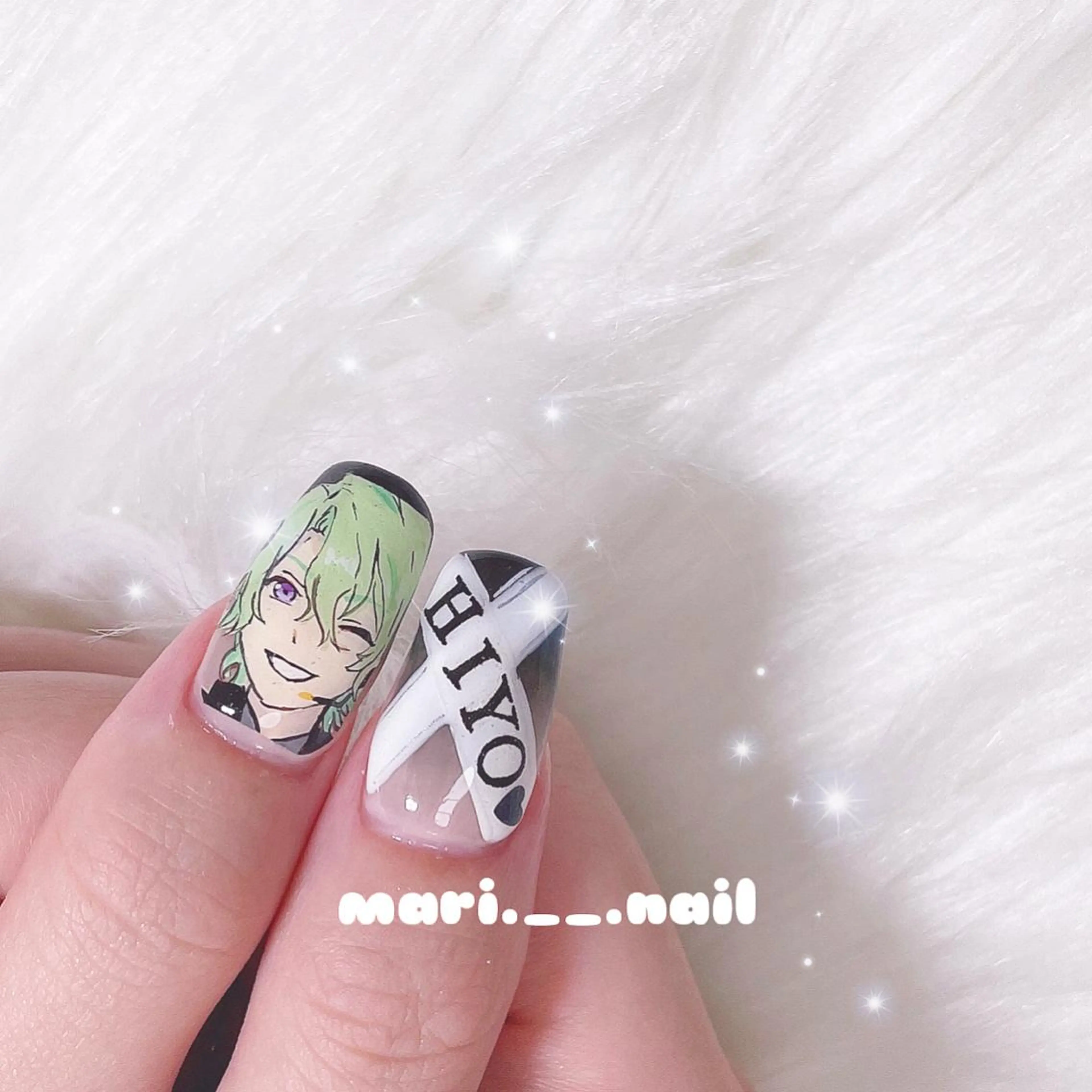 ネイル 🎀 Mayu 🎀痛ネイルのネイルデザイン