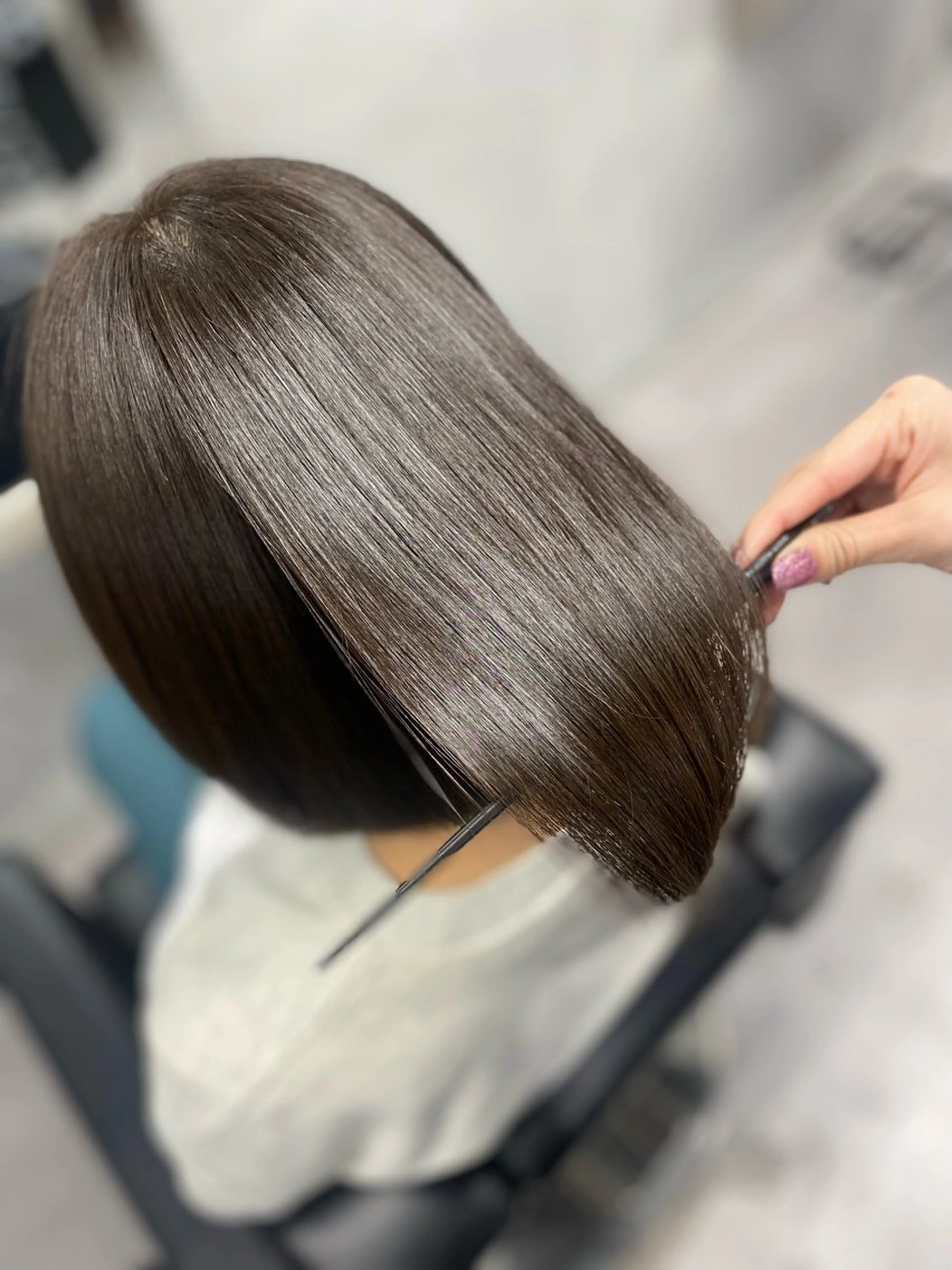 ショート 髪質改善 カット ヘアカラー トリートメント 艶髪/縮毛矯正 🫧辻野海羽のヘアスタイル