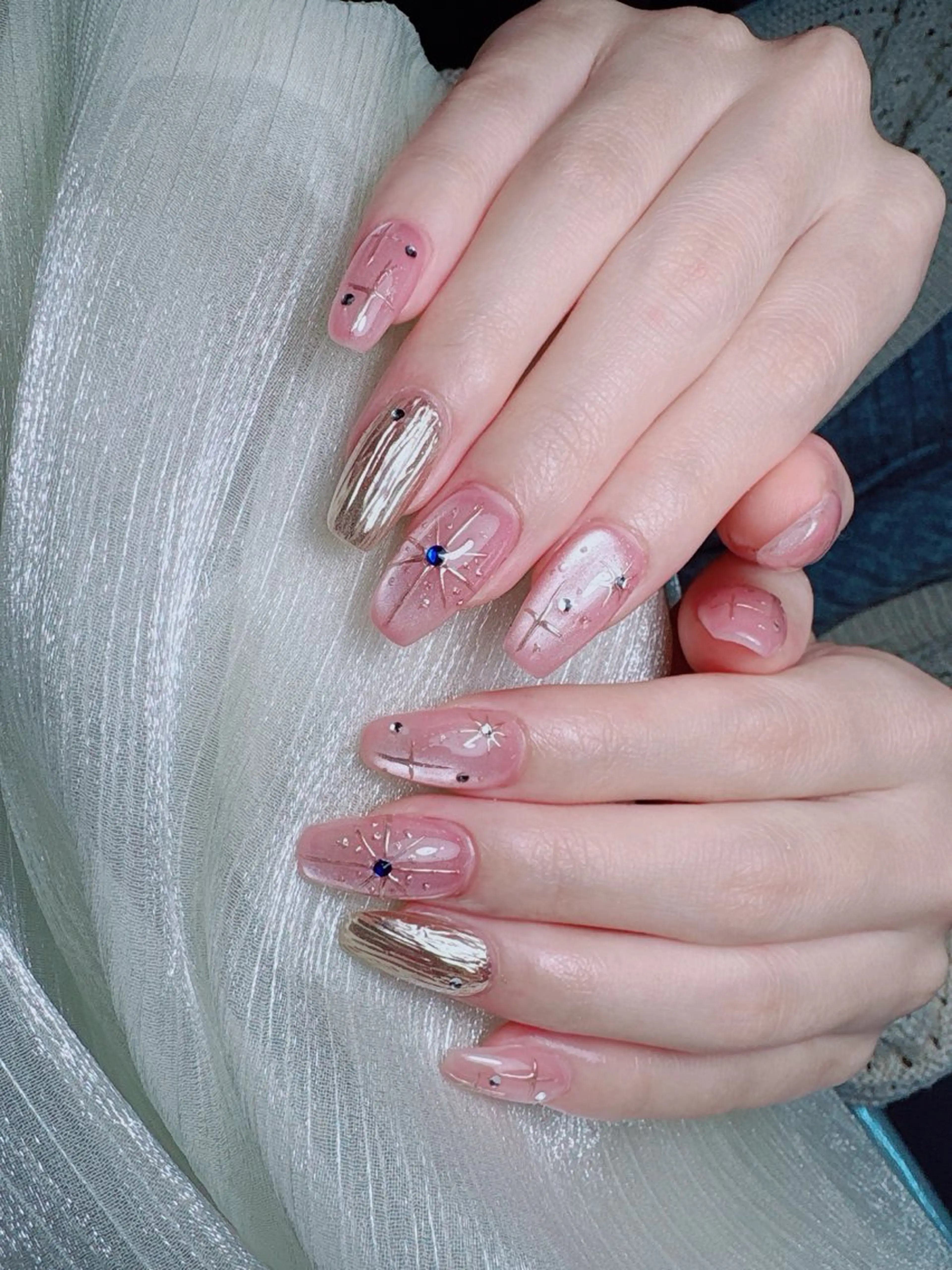 ネイル ハンドネイル Yuxi Beauty salon 【ユーシィー ビューティ サロン】所属・ユーシーネイルサロン 池田公園店のネイルデザイン