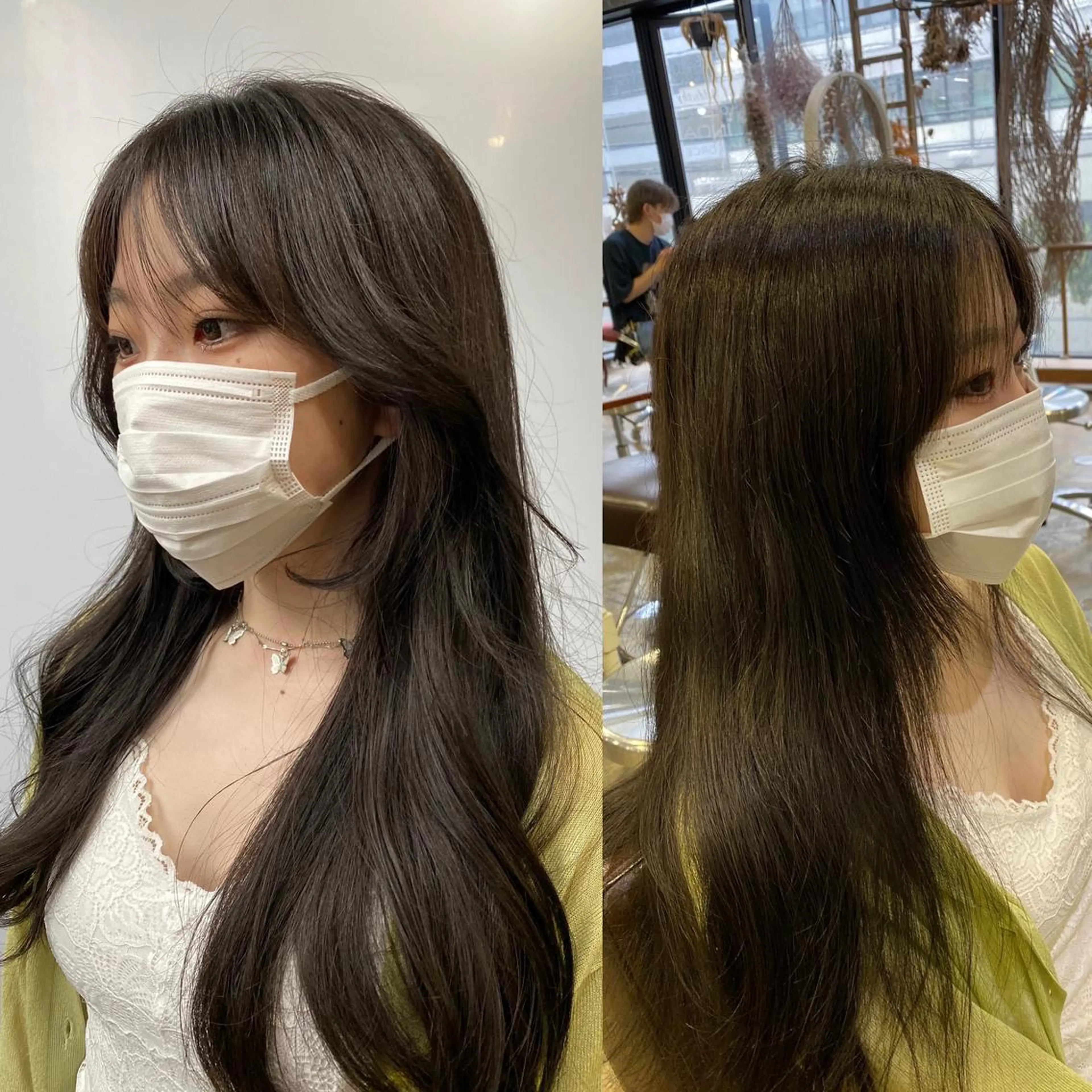ロング カラー Pia hair Design Yakuin所属・Pia ツボイ ケイタのヘアスタイル