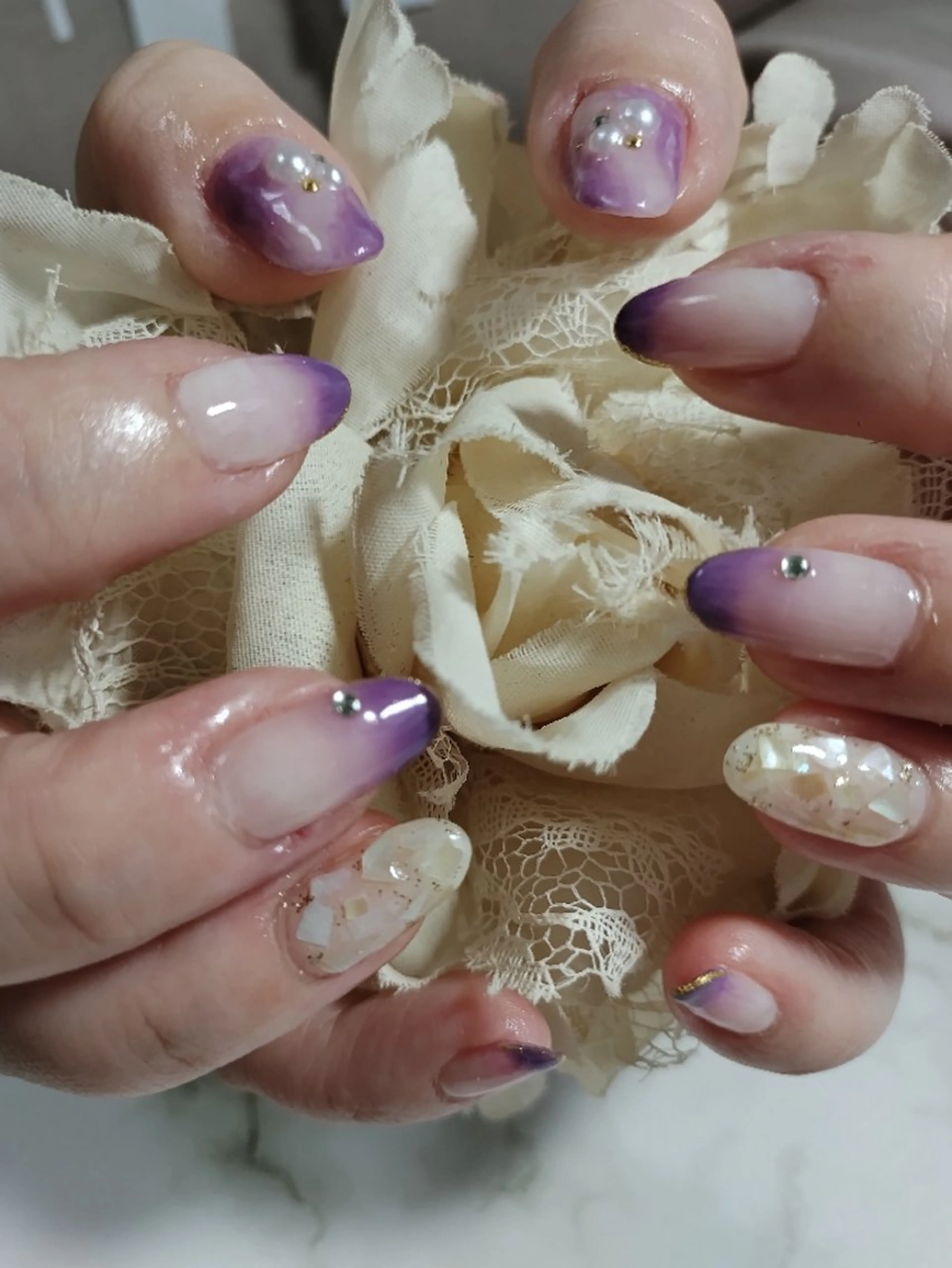 ネイル ハンドネイル フットネイル 自宅サロン smallsweetのネイルデザイン