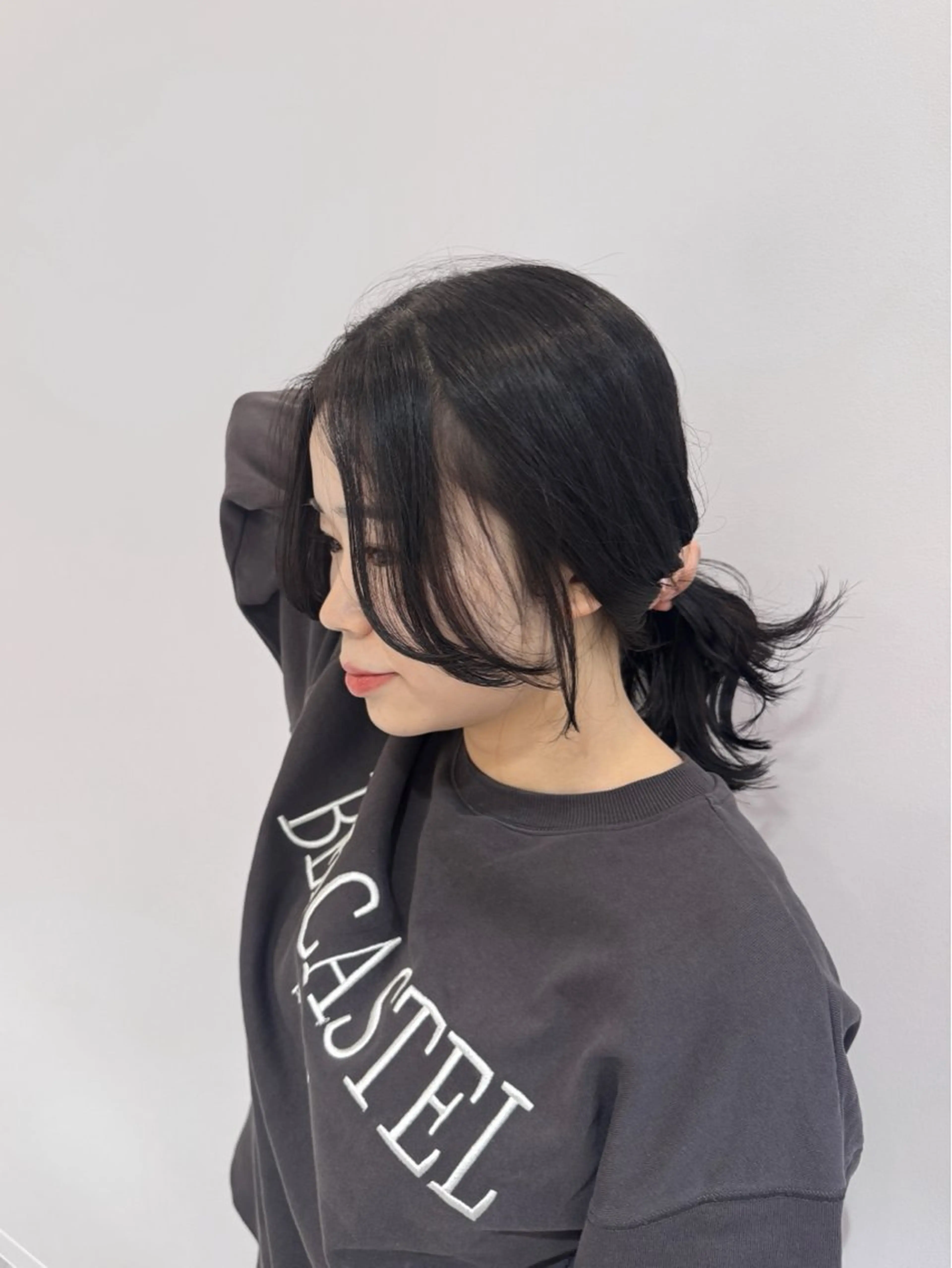 カット 韓国トレンドカット ★むなかたももかのヘアスタイル