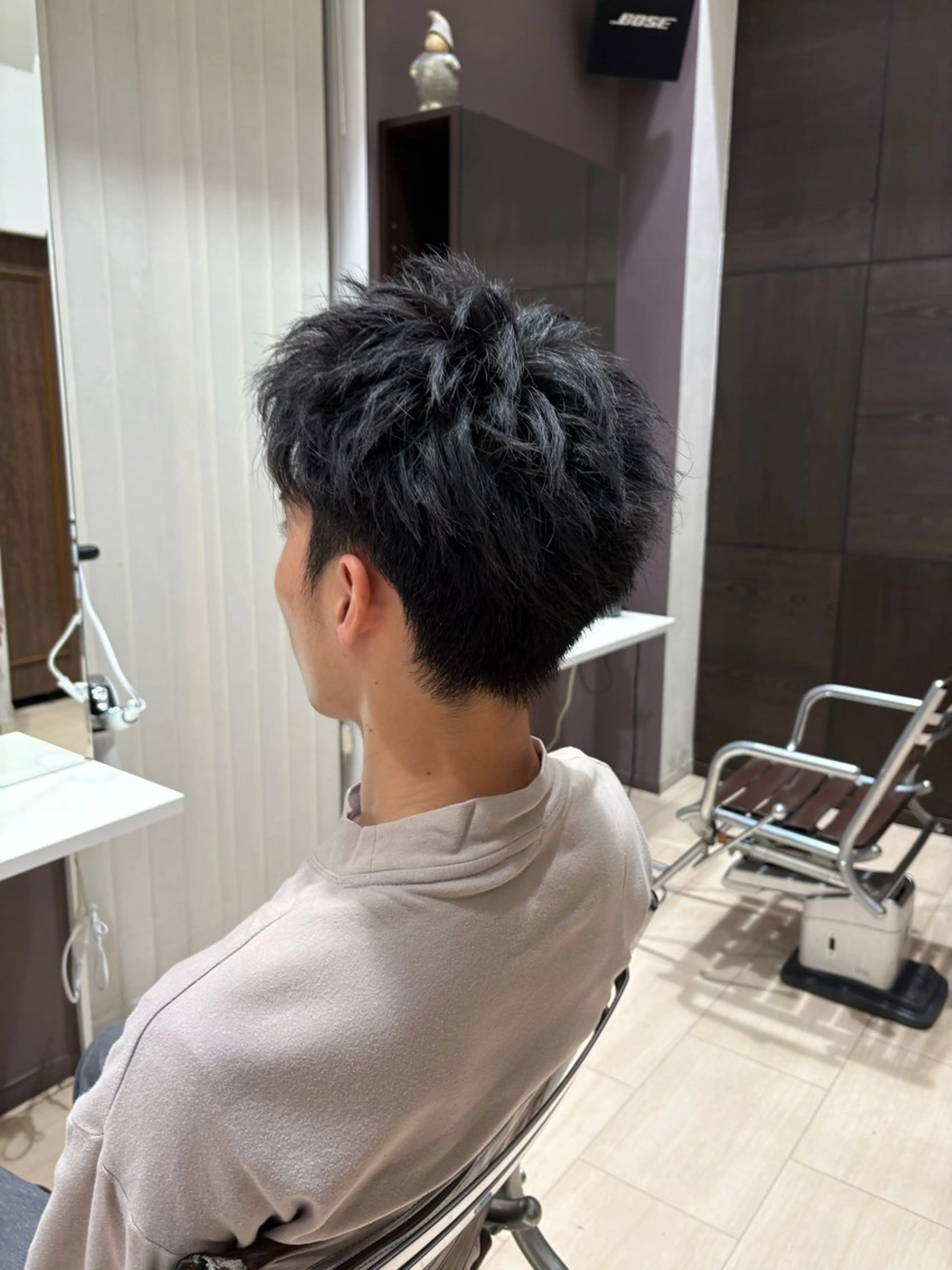 ショート メンズ カット ヘアセット 三浦 航平のヘアスタイル
