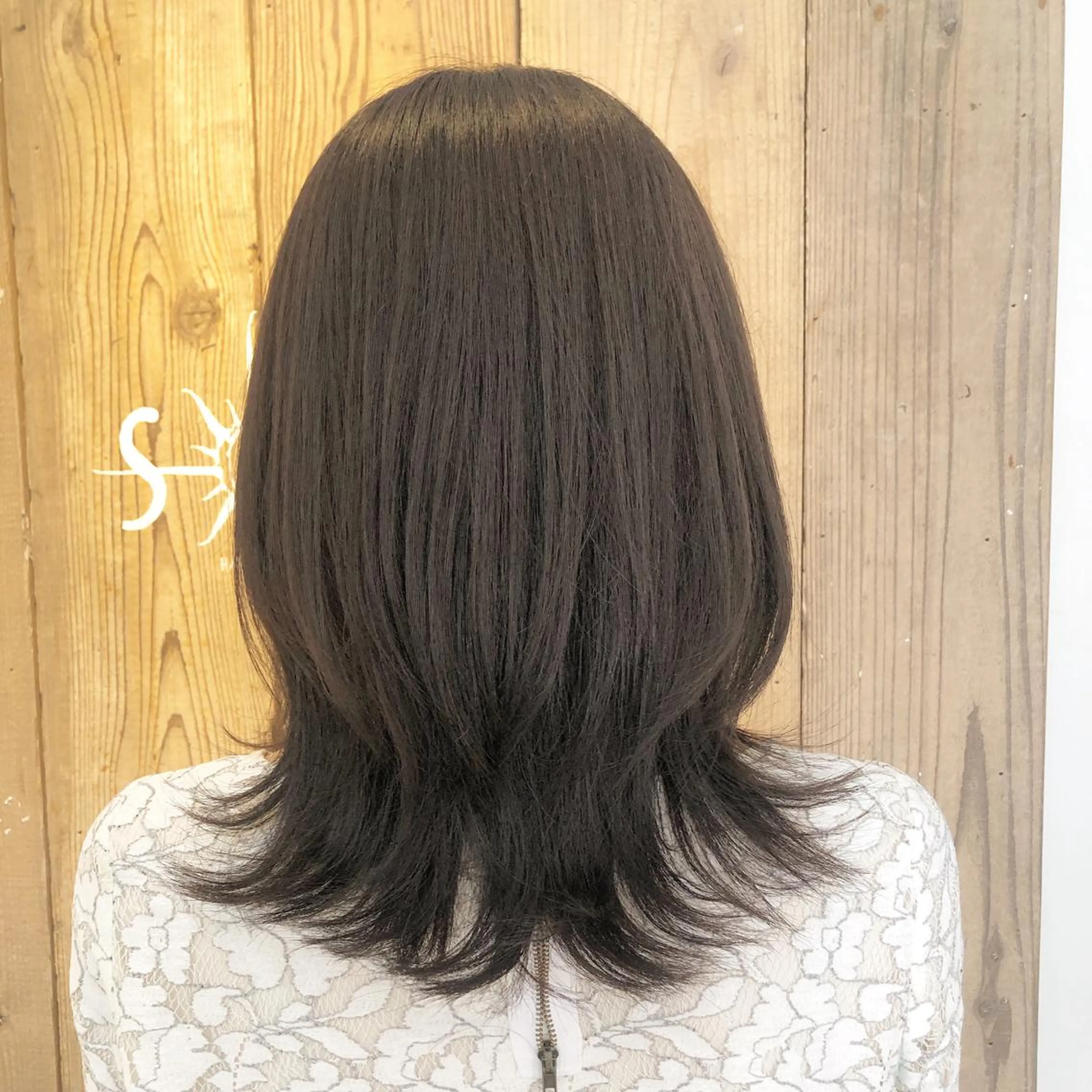 セミロング くびれヘア SOL .✂︎ 松永李帆のヘアスタイル