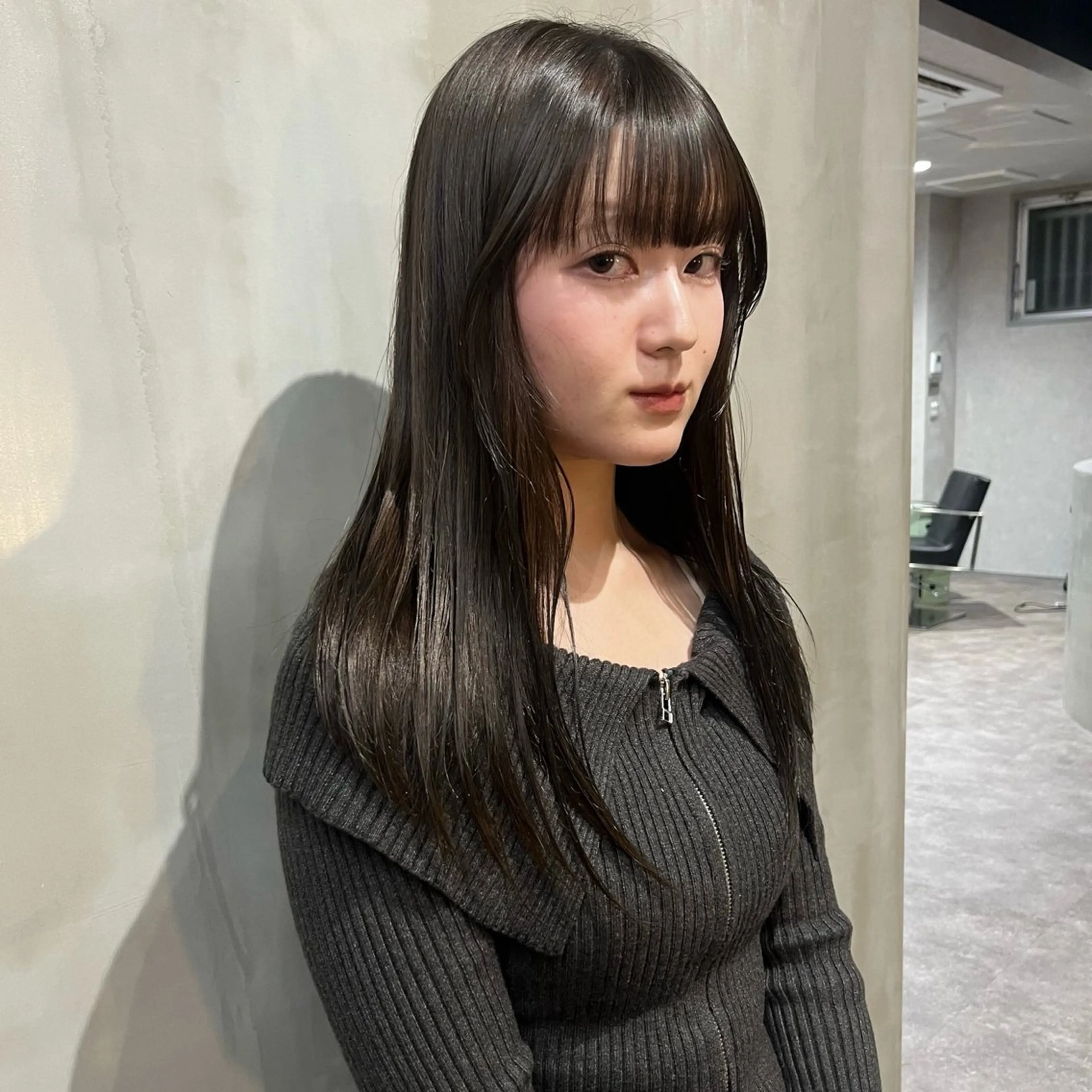 ロング カラー カット ヘアカラー yuumi/大濠🪷 レイヤー/垢抜けヘアのヘアスタイル