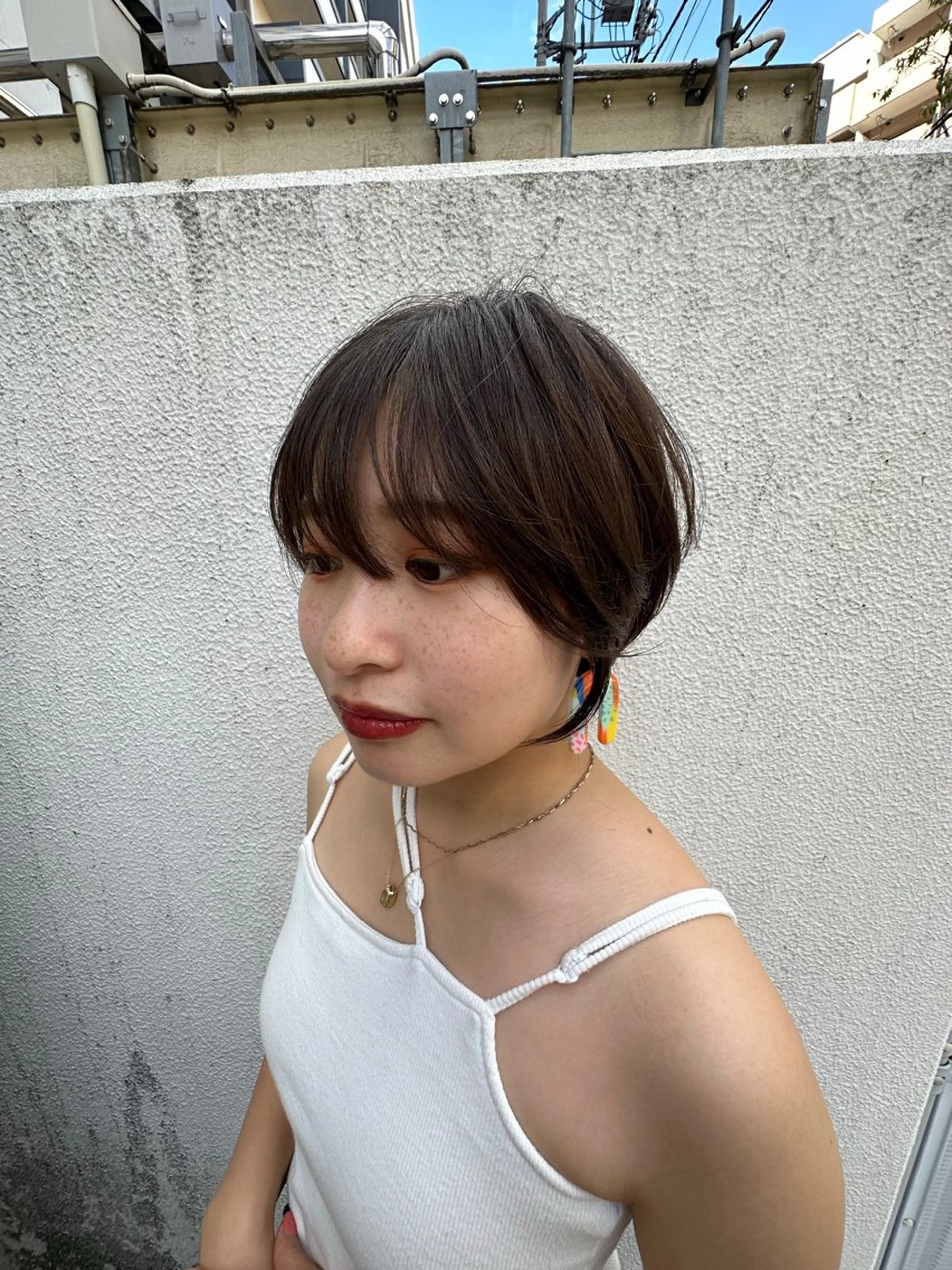 ショート ショートヘア カット ヘアカラー トリートメント ヘッドスパ taiga ショート /レイヤー/矯正🌈のヘアスタイル