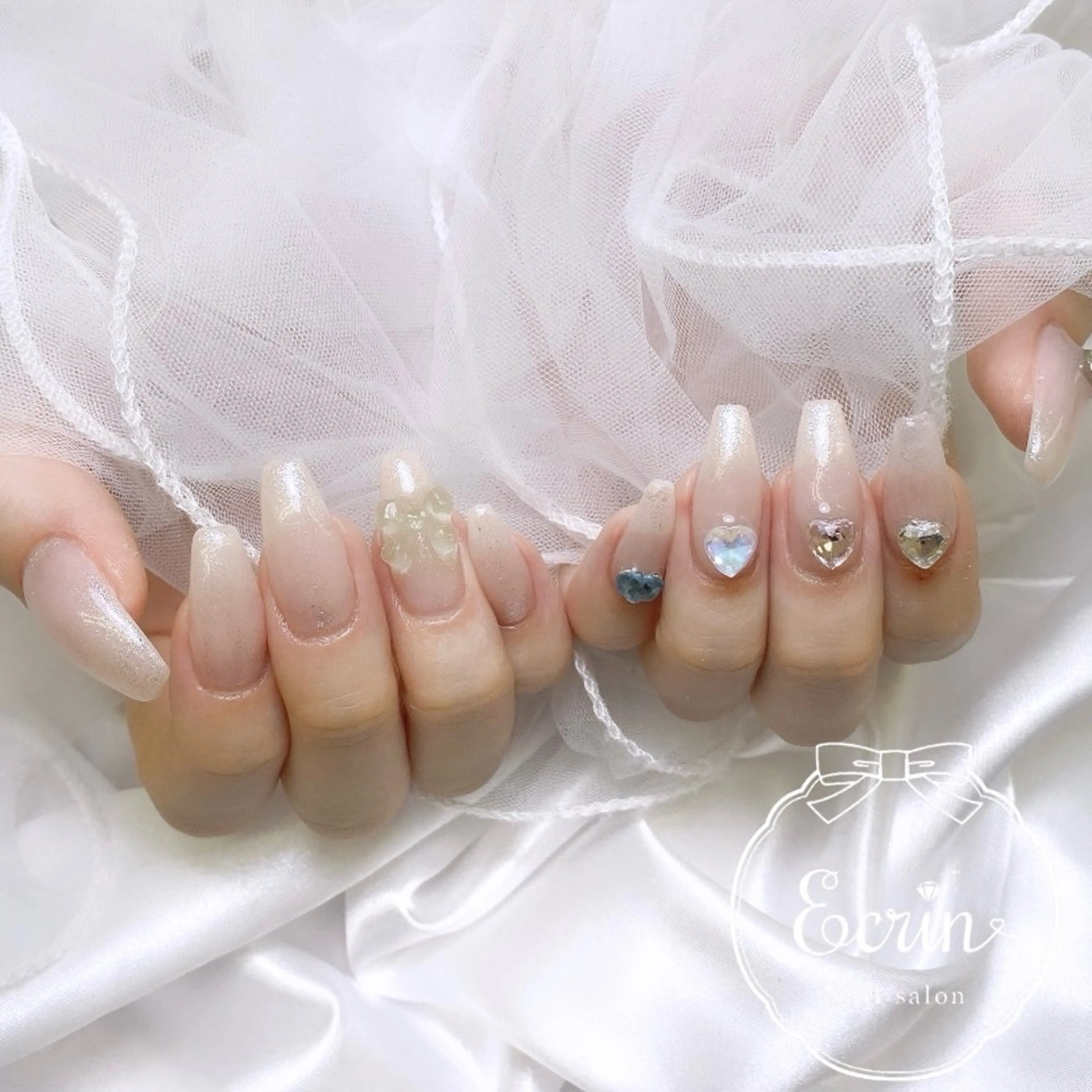 ネイル アートネイル Nail salon écrin みうのネイルデザイン