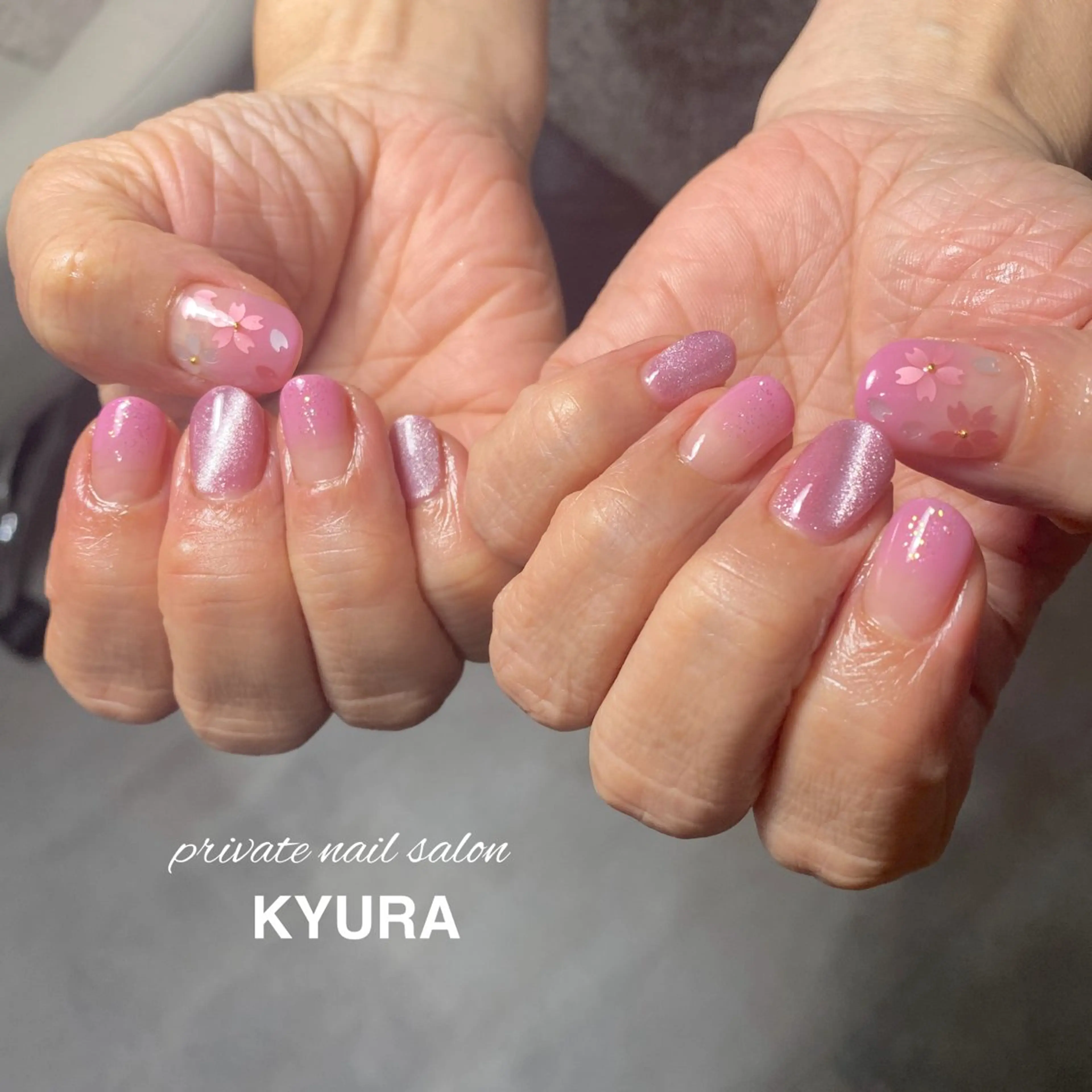 ネイル アートネイル 大東市ネイルサロン 【KYURA】ｷｭﾗのネイルデザイン