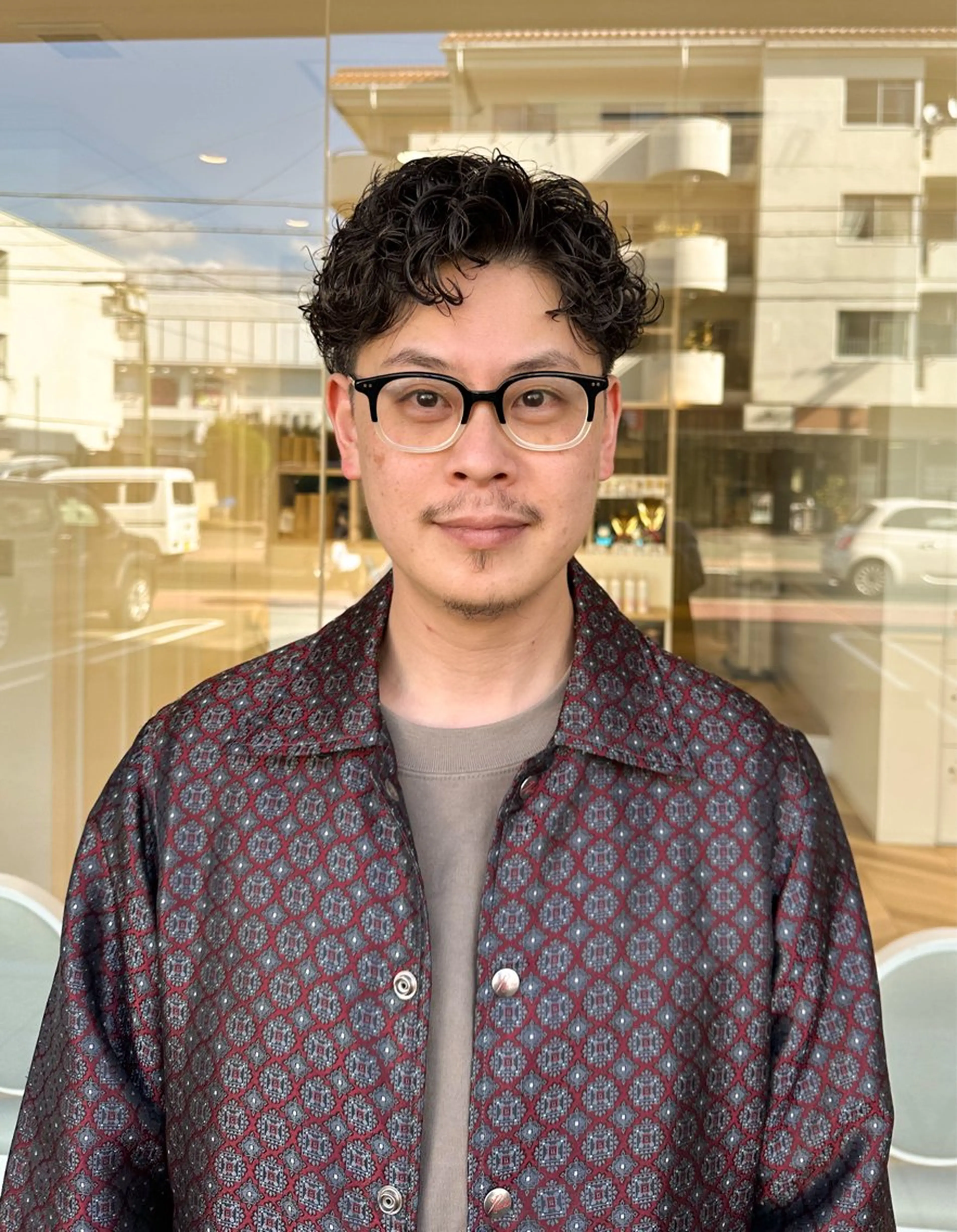 ショート パーマ メンズ パーマ/ハイトーン スパイキー/神田正紀のヘアスタイル