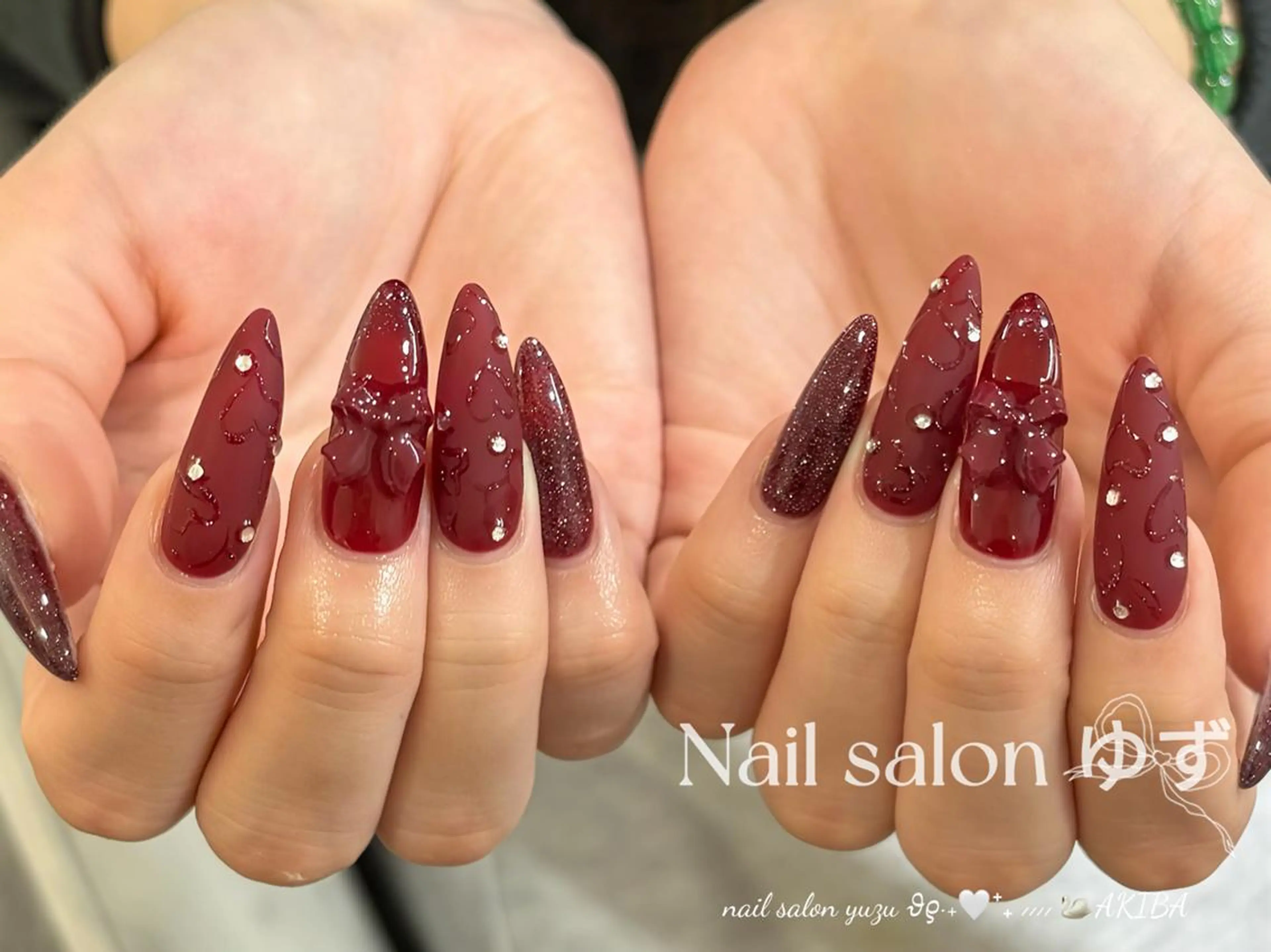 ネイル ハンドネイル MAKI💚💚💚 秋葉原.のネイルデザイン