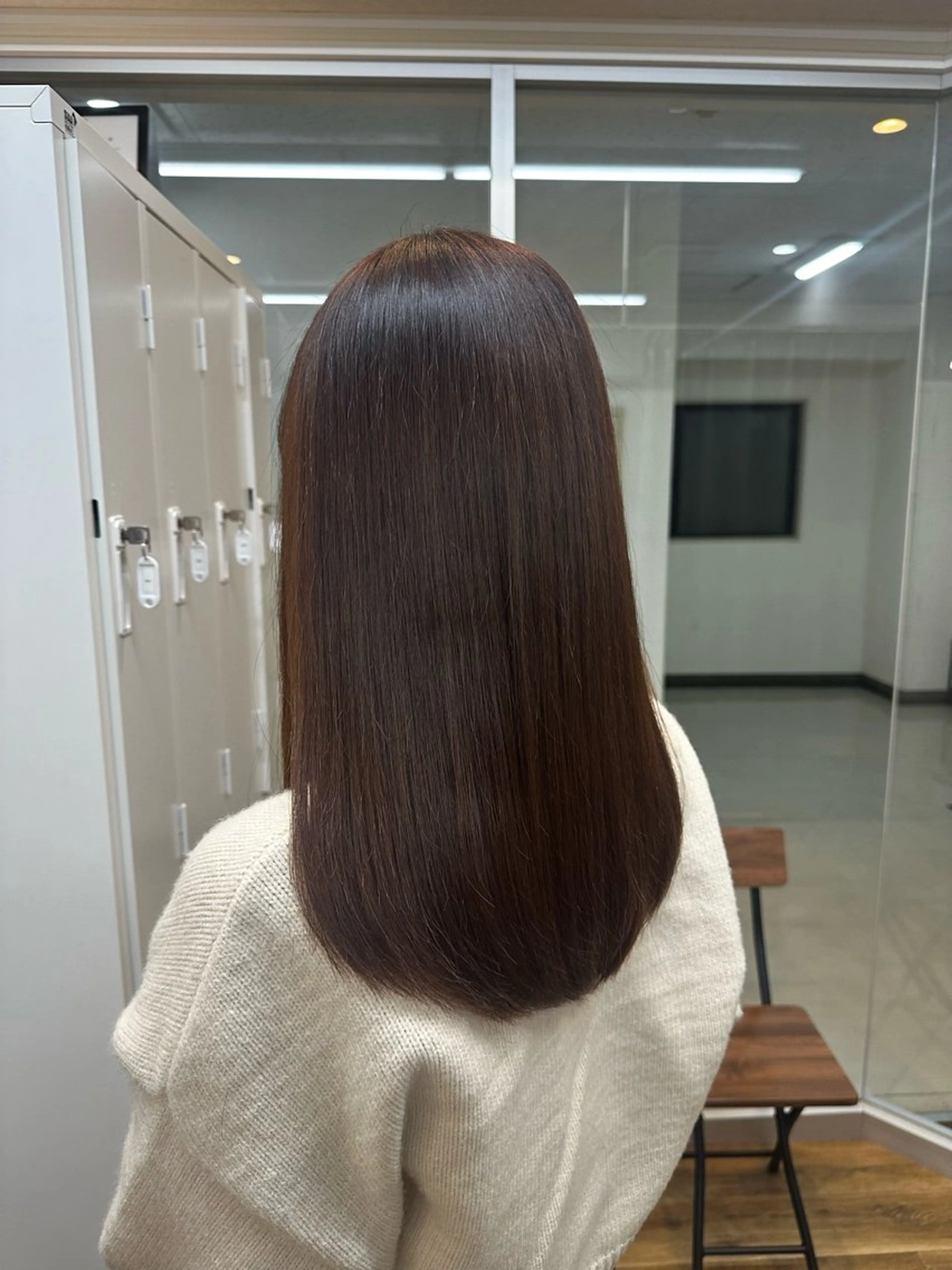 【🌈期間限定🌈カット＋カラー＋ケアプロ髪質改善超音波トリートメント】の写真