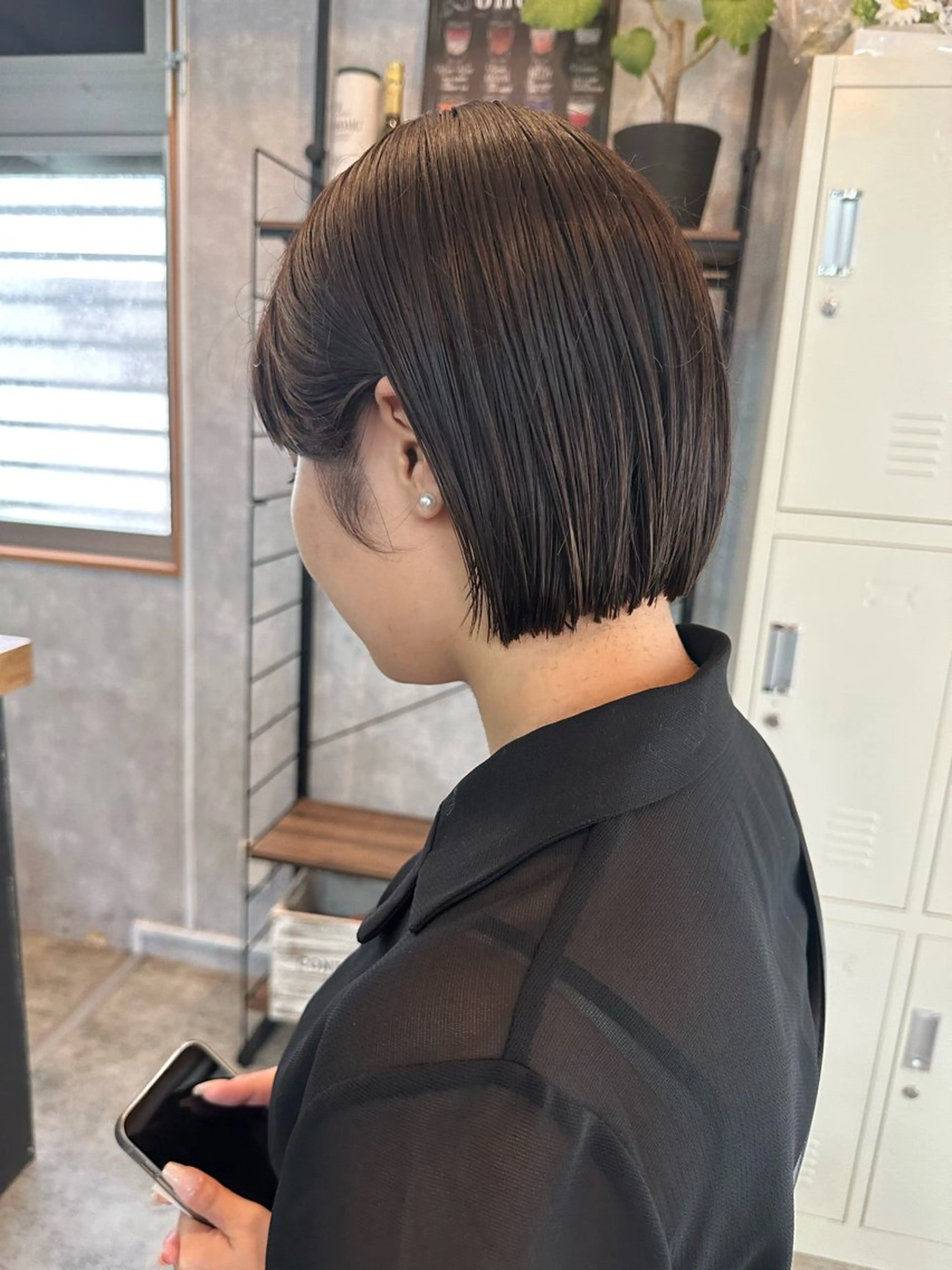 ショート 切りっぱなしボブ ショートボブ ハンサムショート 丸みショート ボブ カット ヘアカラー トリートメント C’LD hair  produce /シールドヘア所属・モテ髪/ボブ/ショー ト/アダチフウトのヘアスタイル