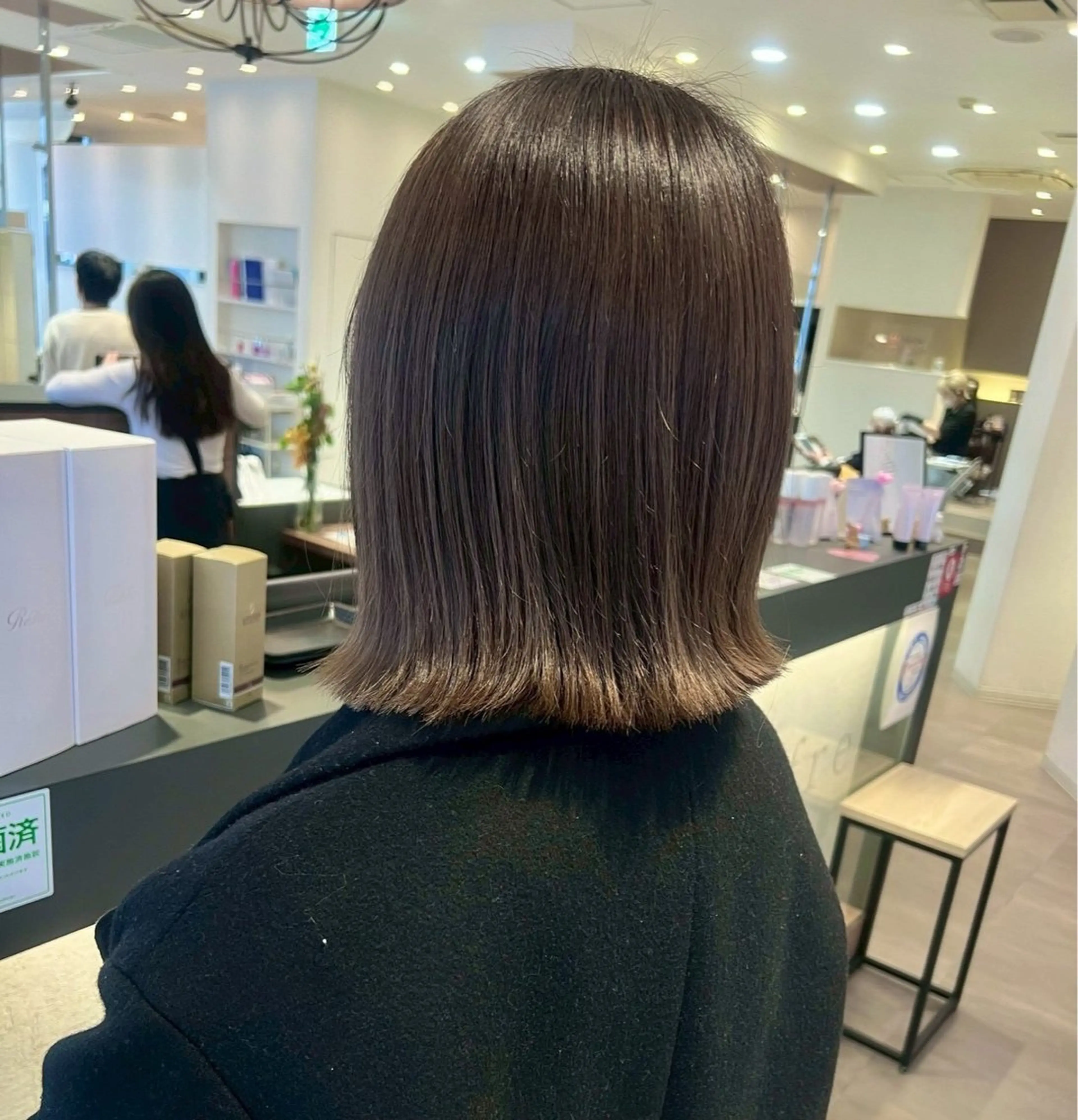 似合わせデザインカット＋シャンプー＋(コテ巻き・スタイリング)¥2,800の写真