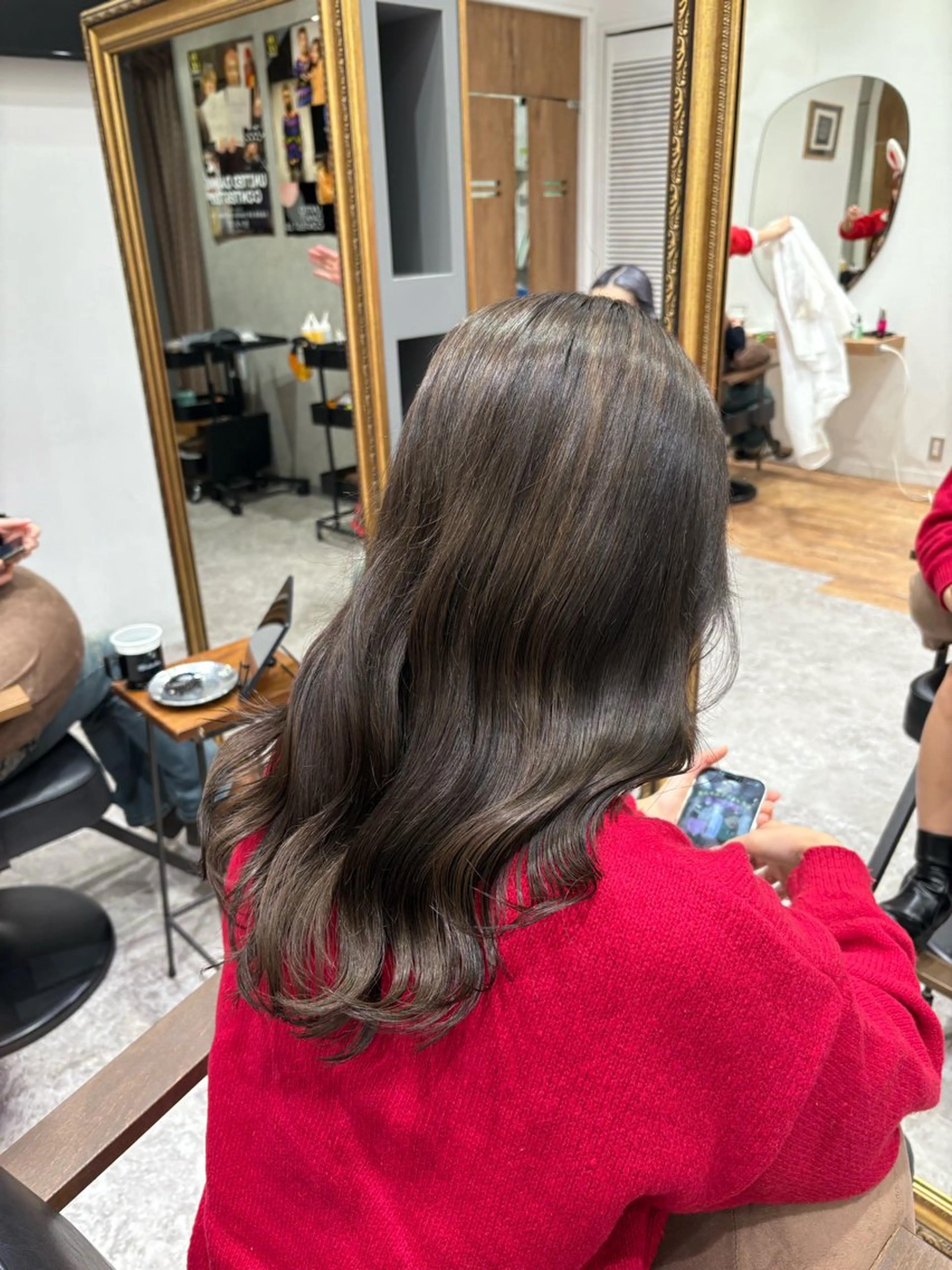 カラー ヘアカラー トリートメント 透明感カラー/ダブル カラー/MAI🎀のヘアスタイル