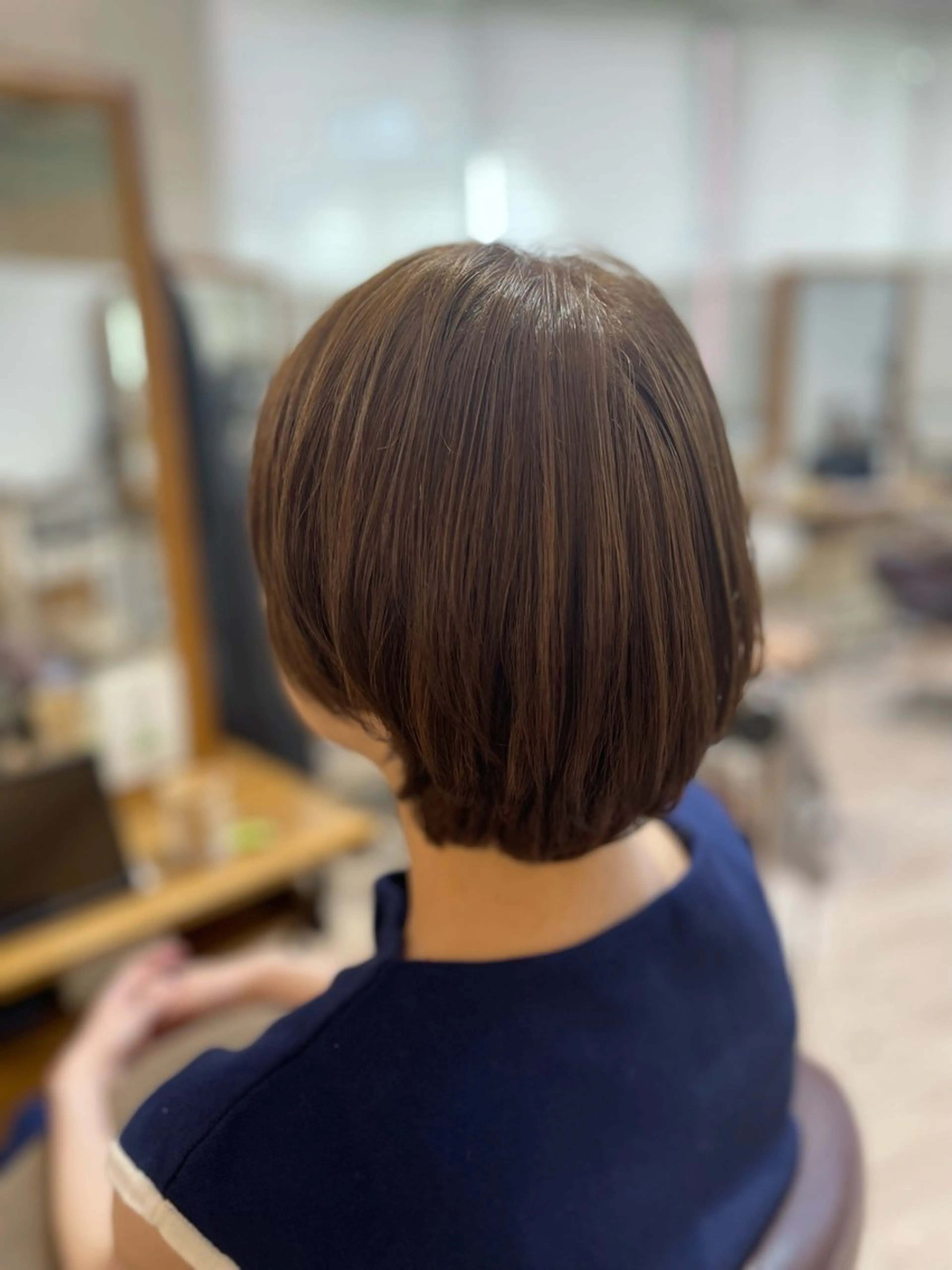 ショート 茅野 あゆ美のヘアスタイル
