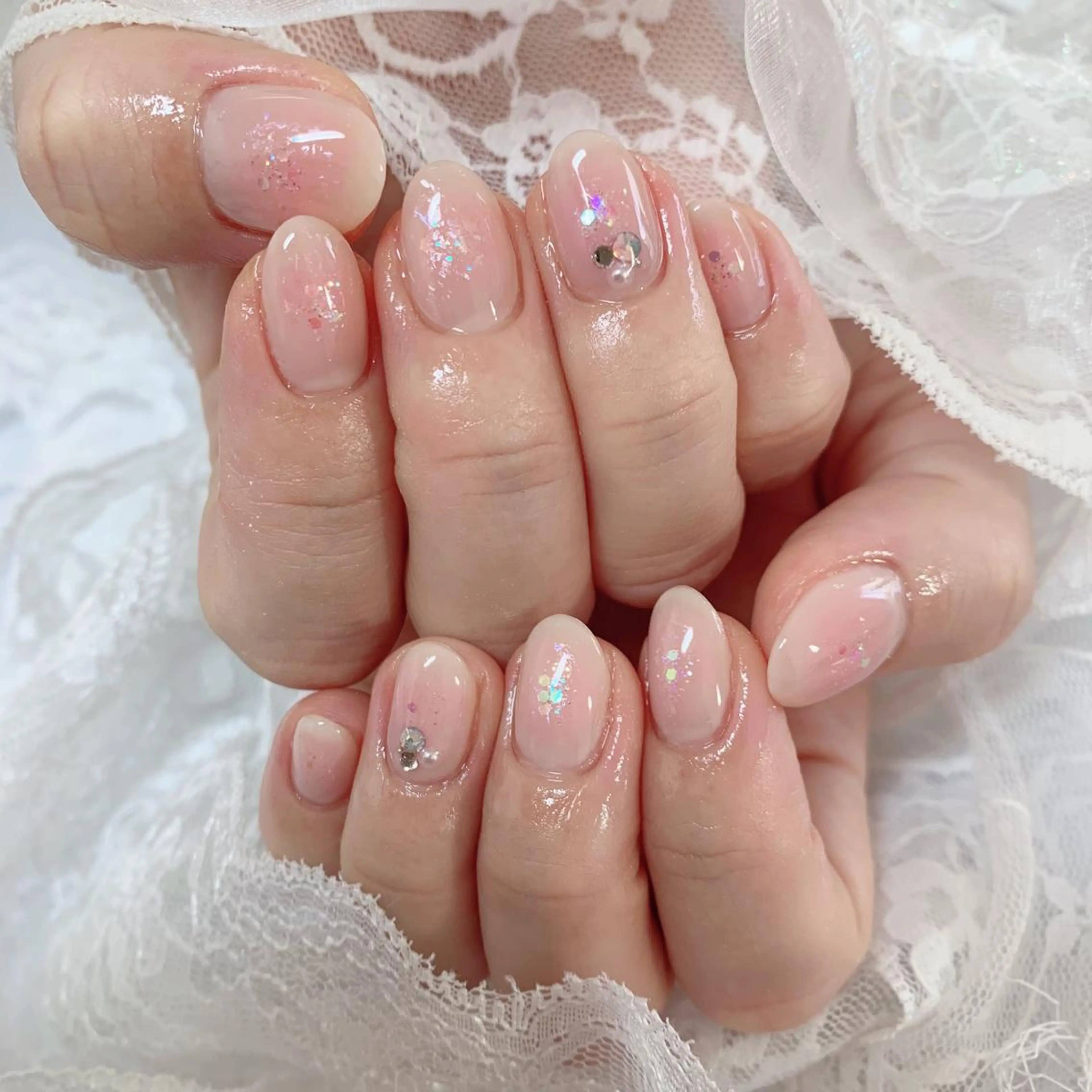 ネイル La neige* yuki 🥯🍑のネイルデザイン