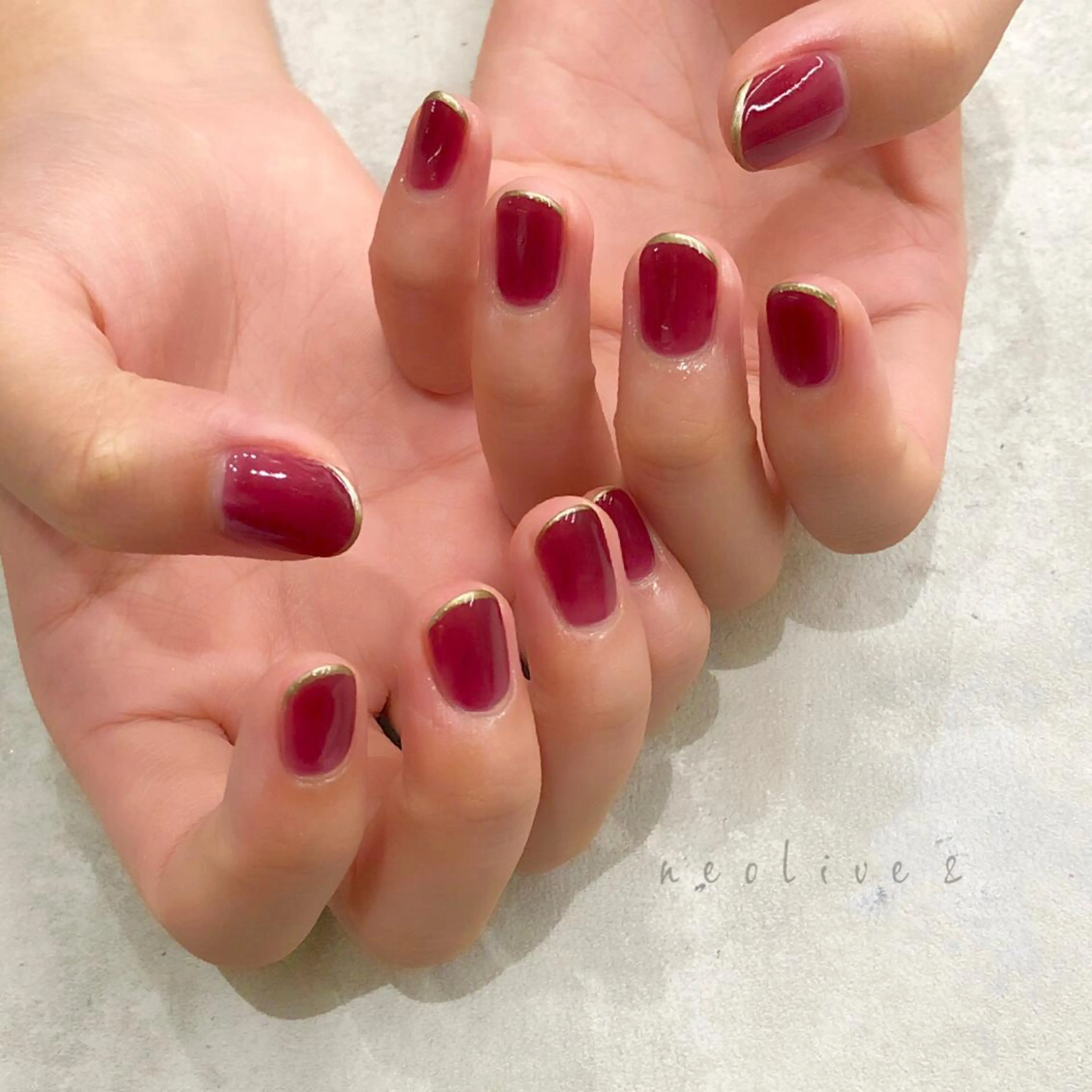 ネイル Yuriko Omi パラジェル/渋谷のネイルデザイン