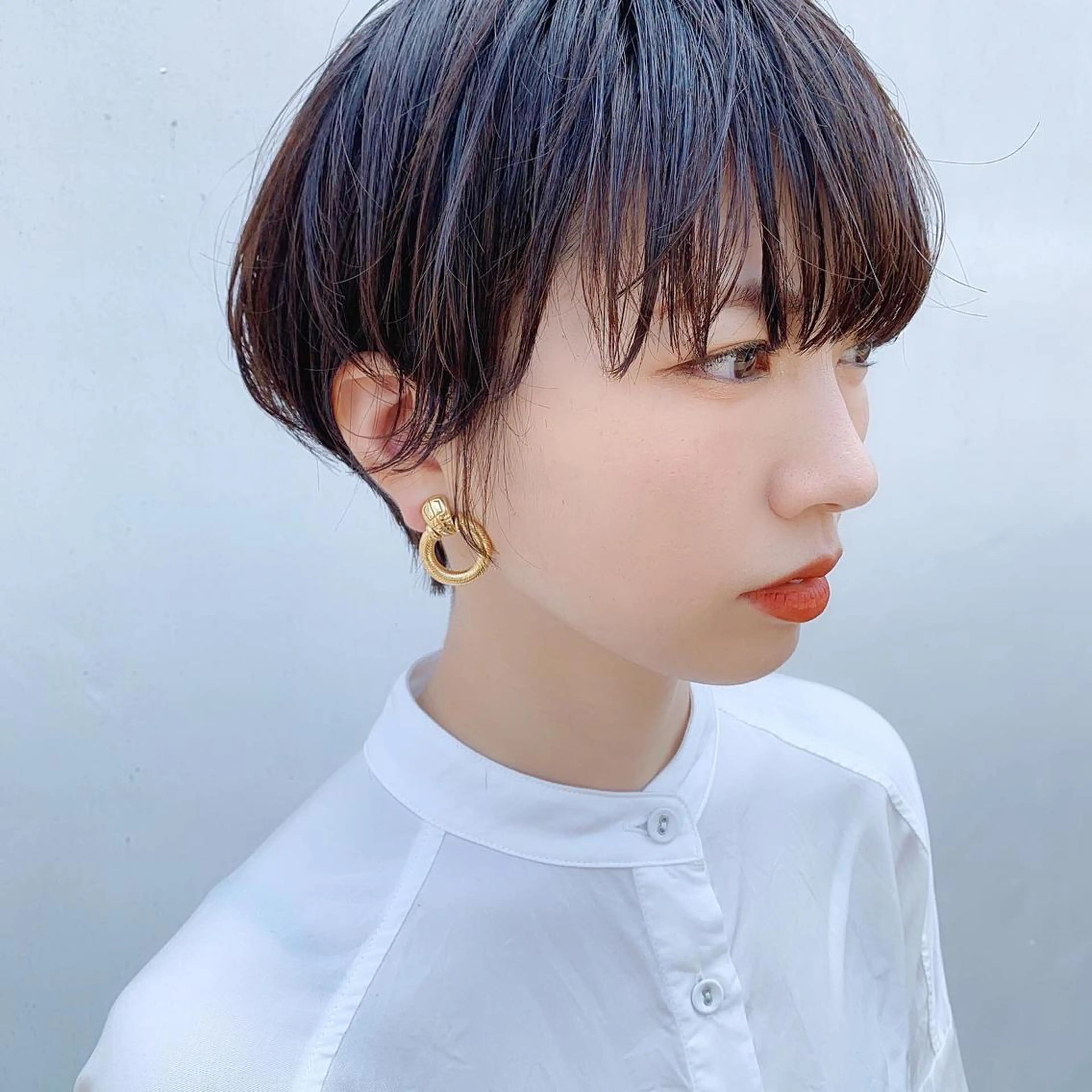 ショート カラー CODE.LINE所属・中川 竜誠のヘアスタイル