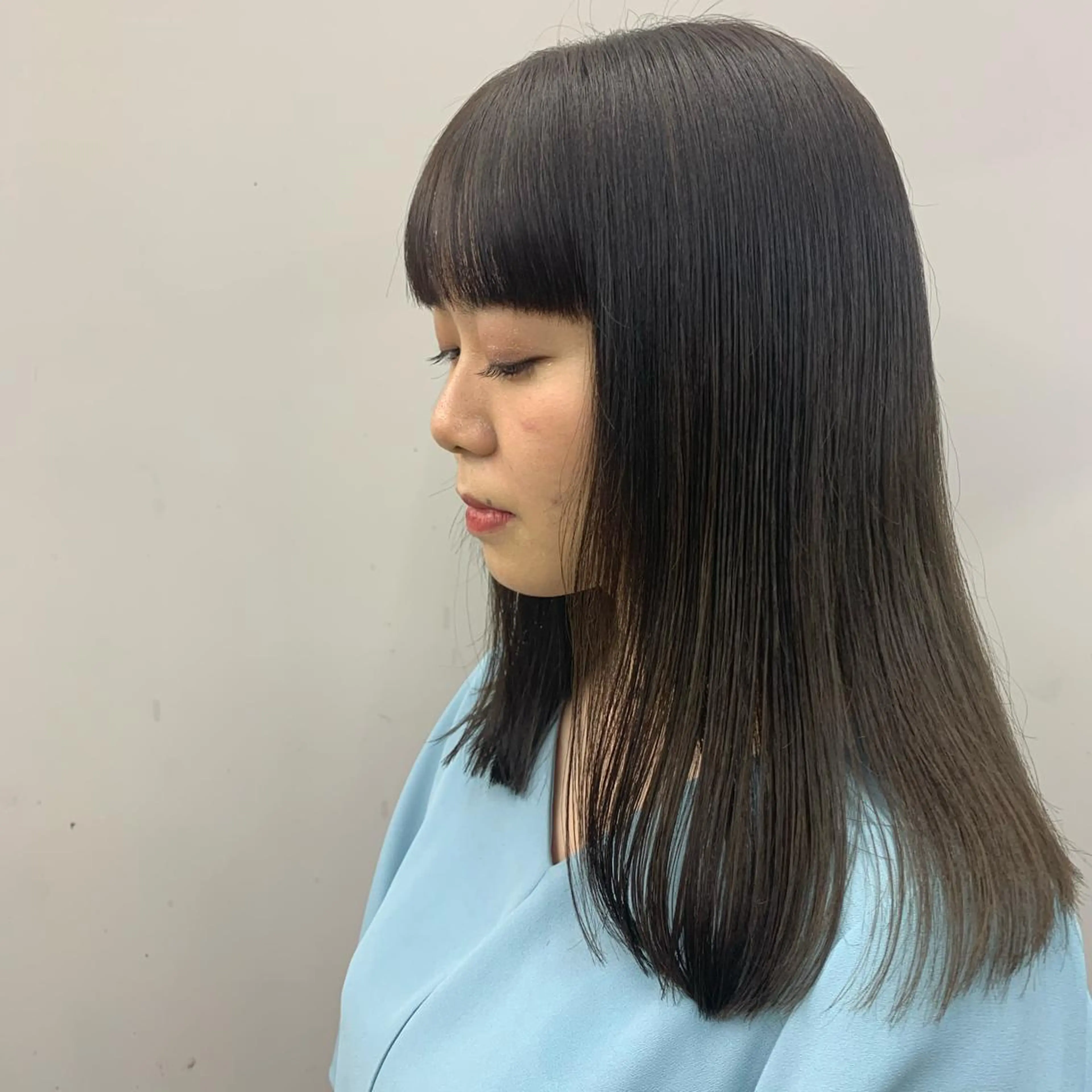 セミロング パーマ/ボブ/ 神戸/豊浦翔太のヘアスタイル