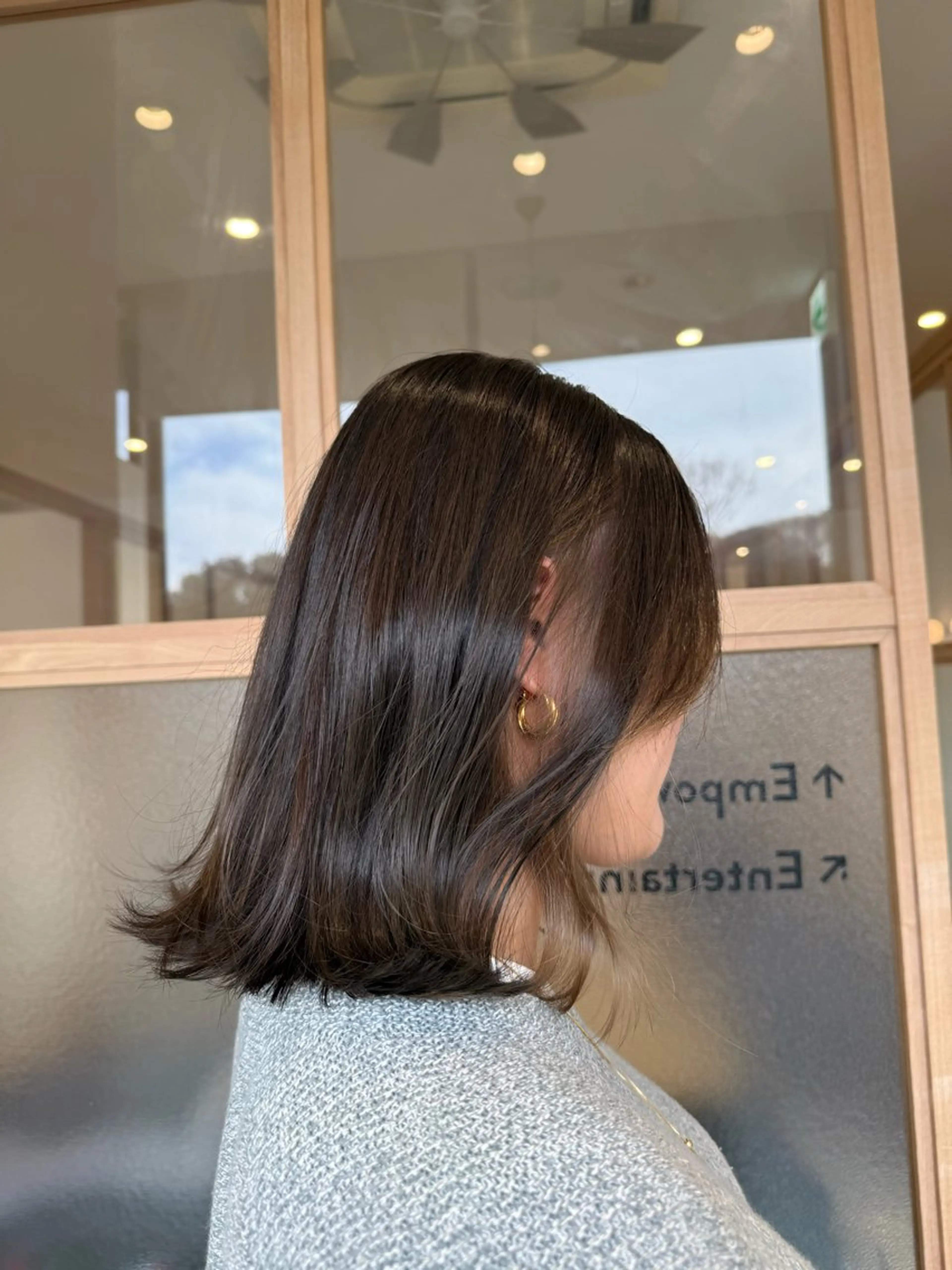 ミディアム カット ヘアカラー トリートメント GO TODAY SHAiRE SALON 原宿Stella店所属・𓍯柔らかhair 𓍯 yukinoのヘアスタイル