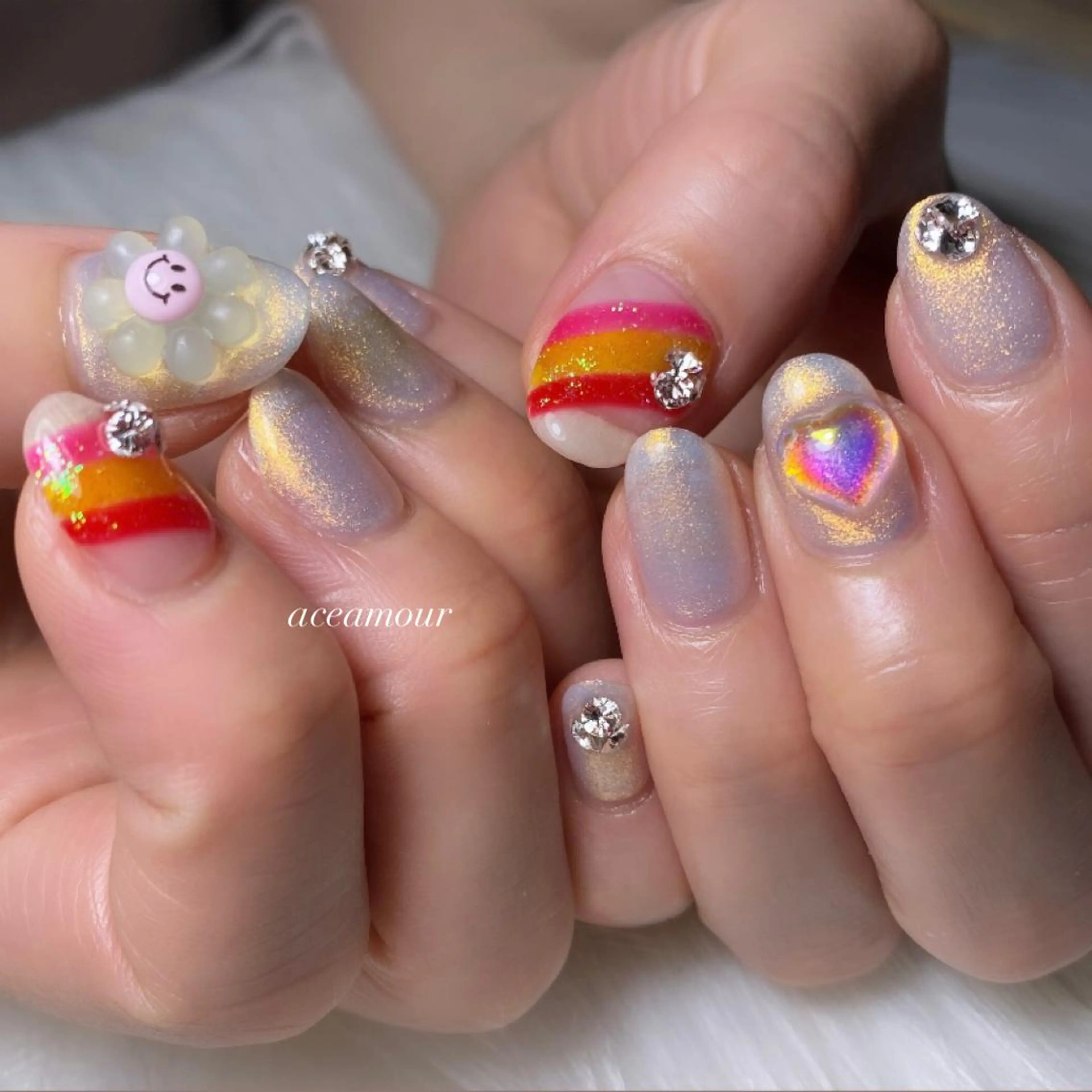 ネイル ネイル/耳つぼ /新ホワイトニングのネイルデザイン