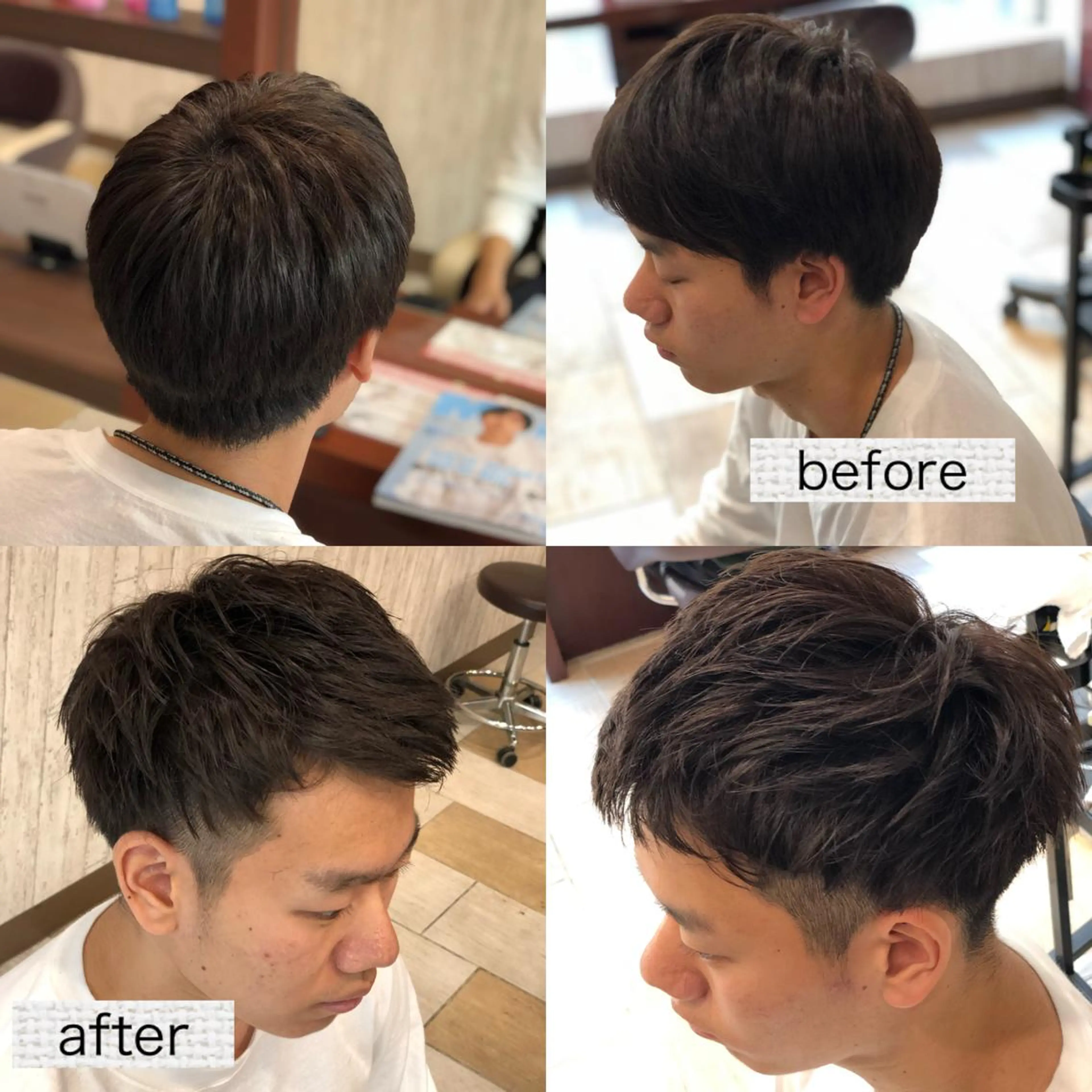 ショート メンズ ツイスパ/メンズ特化 🦋𝑺𝑶𝑵𝑬の眉毛・アイブロウイメージ