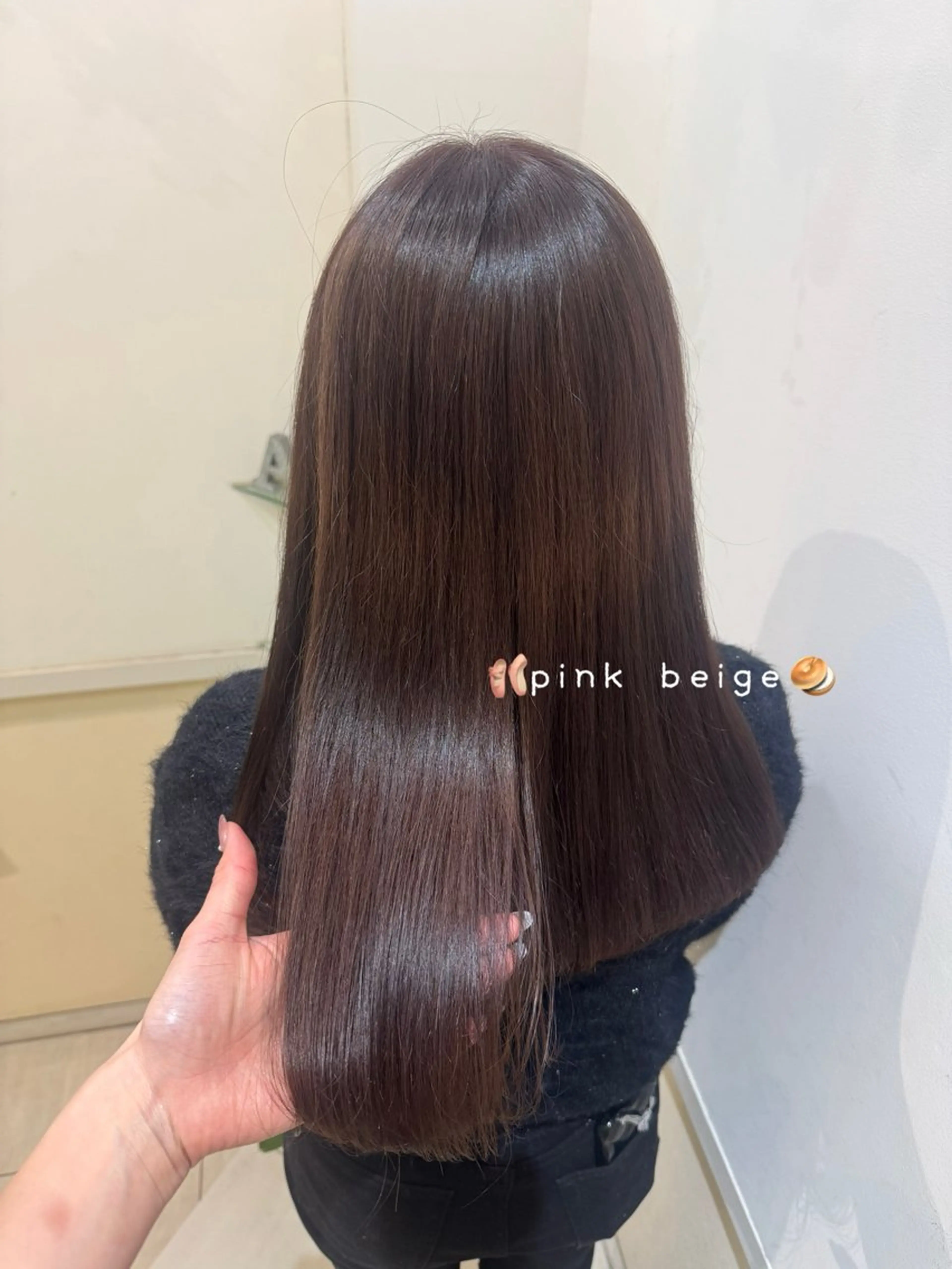 ロング カラー カット ヘアカラー トリートメント 透明感カラー🧁🩰 🫧仲松良菜🎀のヘアスタイル