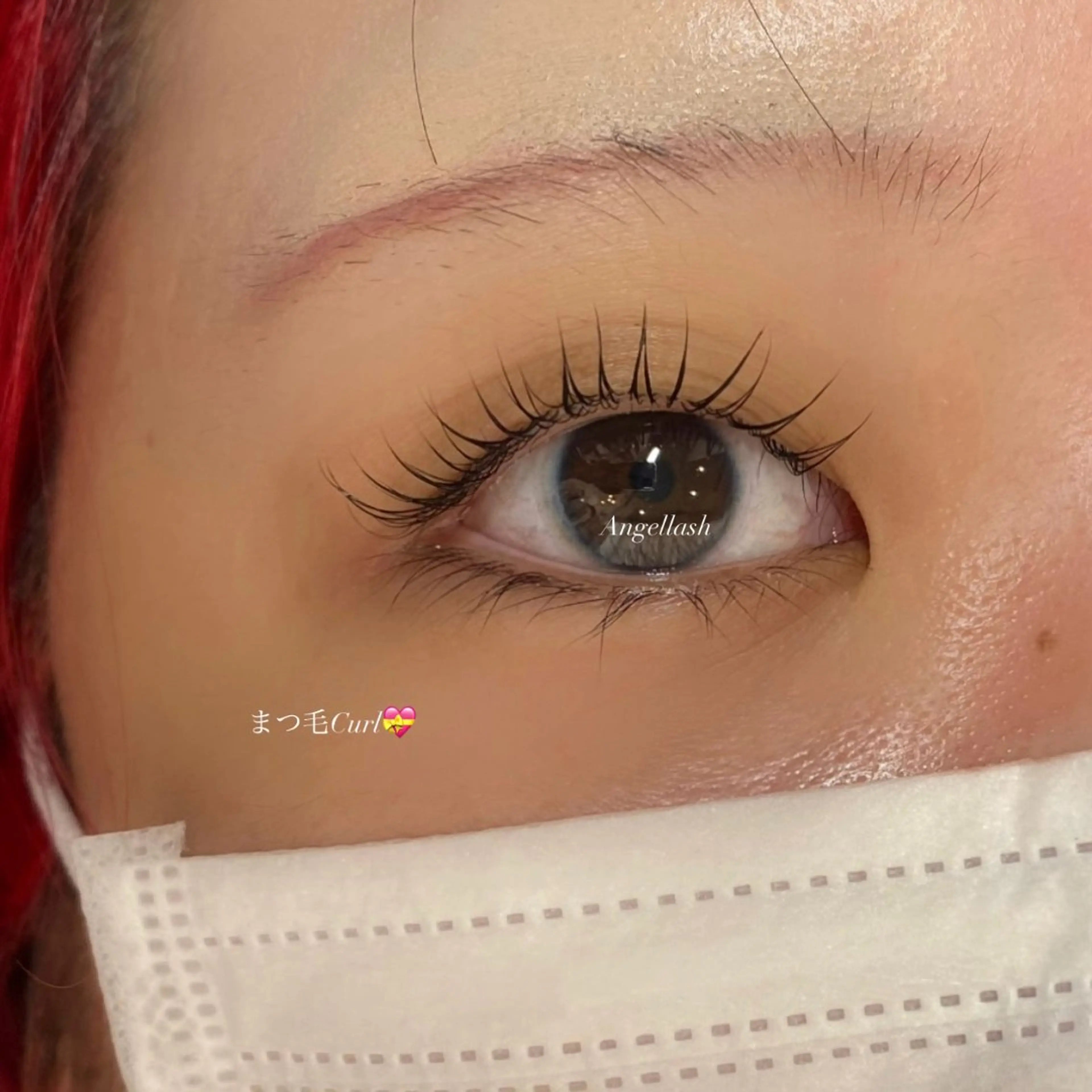 マツエク・マツパ 一重×まつ毛パーマ AngelLash所属・AngelLash Satoのマツエク・マツパデザイン